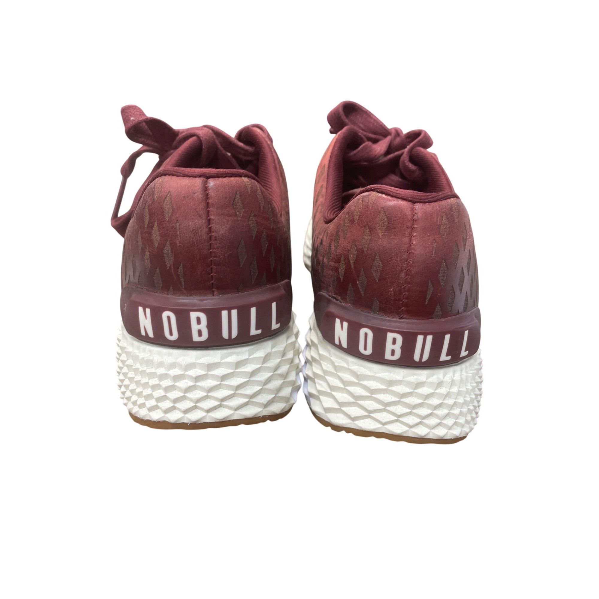 Other Nobull Mens Burgundy Knit perforated crossfit sneakers SZ 6 Size US 6.5 / EU 39-40 - 11 Thumbnail