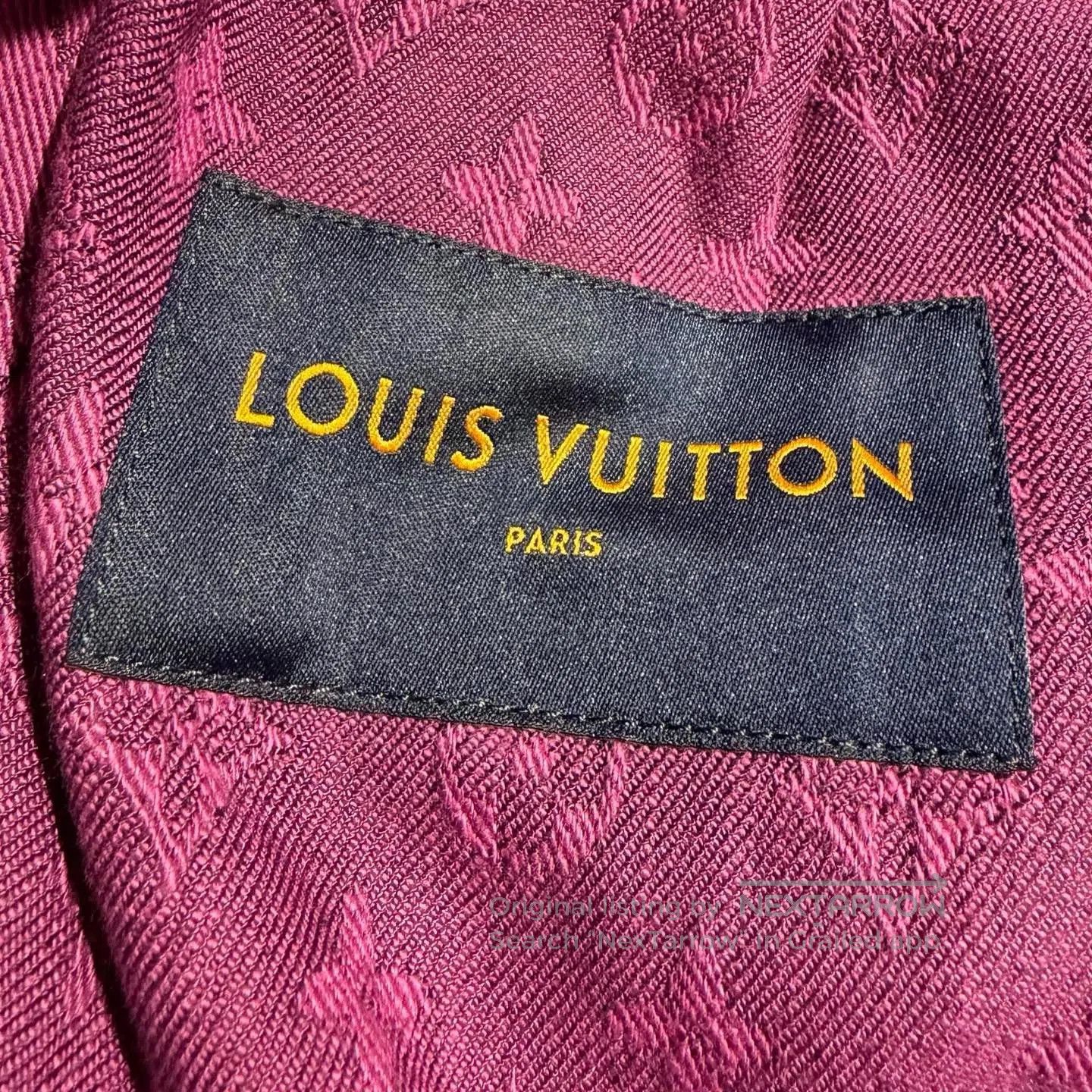 Louis Vuitton Louis Vuitton Purple Monogram Denim Jacket. Size US S / EU 44-46 / 1 - 7 Thumbnail