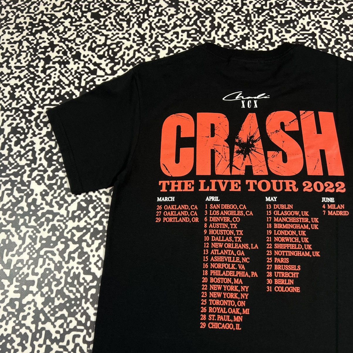 Band Tees Vintage Y2K Charlie XCX Band Tee Crash Sex Porn Style Girl Size US S / EU 44-46 / 1 - 10 Thumbnail