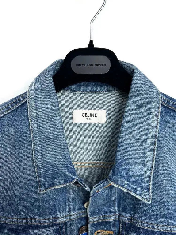 Celine Celine 19AW Shawn Kuruneru Denim Jacket-2505 Size US L / EU 52-54 / 3 - 8 Thumbnail