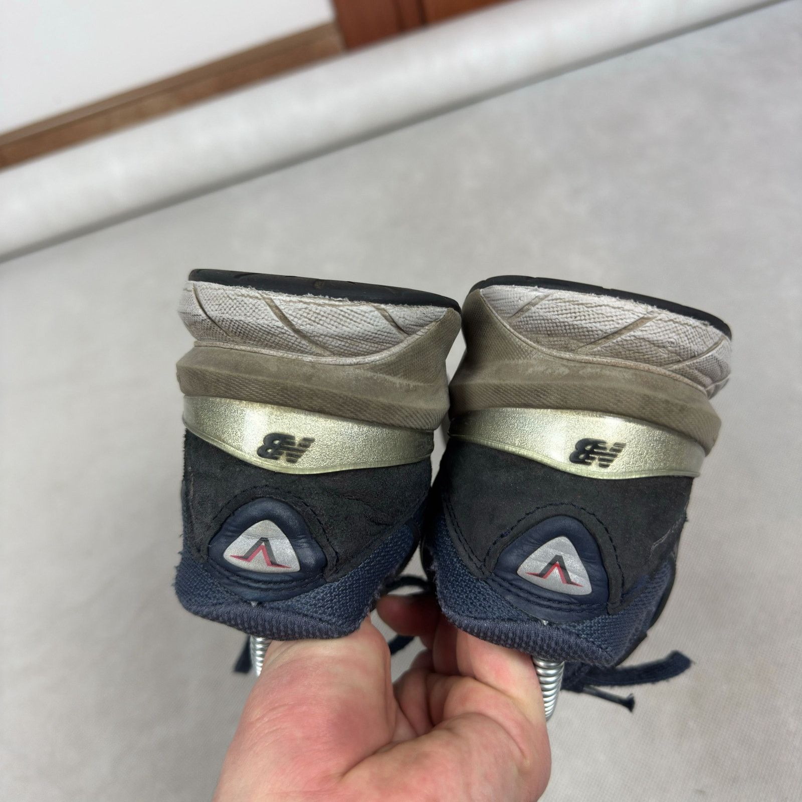 New Balance New Balance 990v5 M990NV5 Men's Navy Silver Sneakers Shoes 7 Size US 7 / EU 40 - 9 Thumbnail
