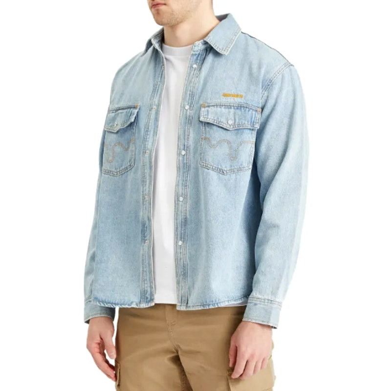 Icecream by Billionaire Boys Club Chainstitch Denim Shirt S