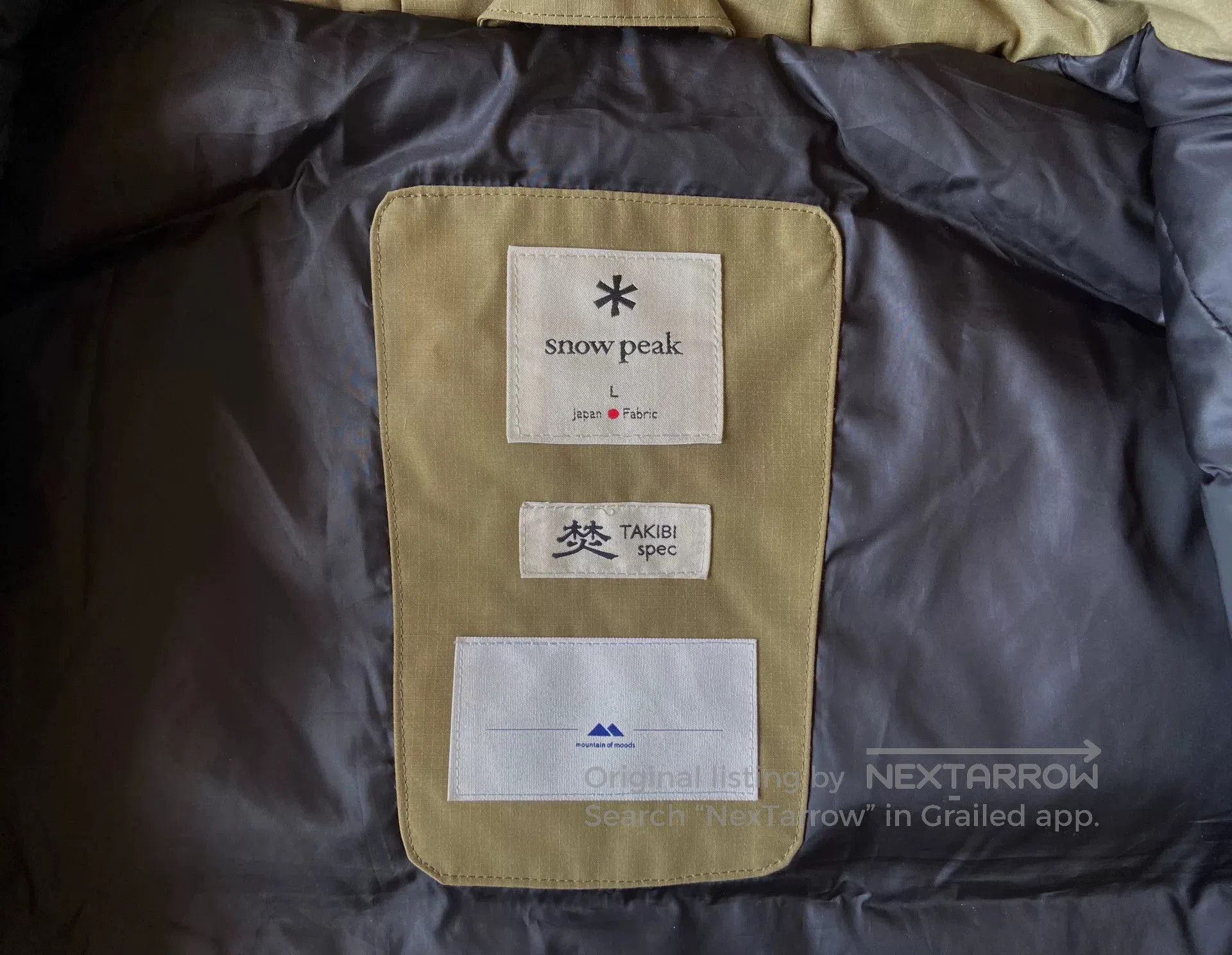 Snow Peak snow peak mm fr riders down jacket. Size US L / EU 52-54 / 3 - 7 Thumbnail