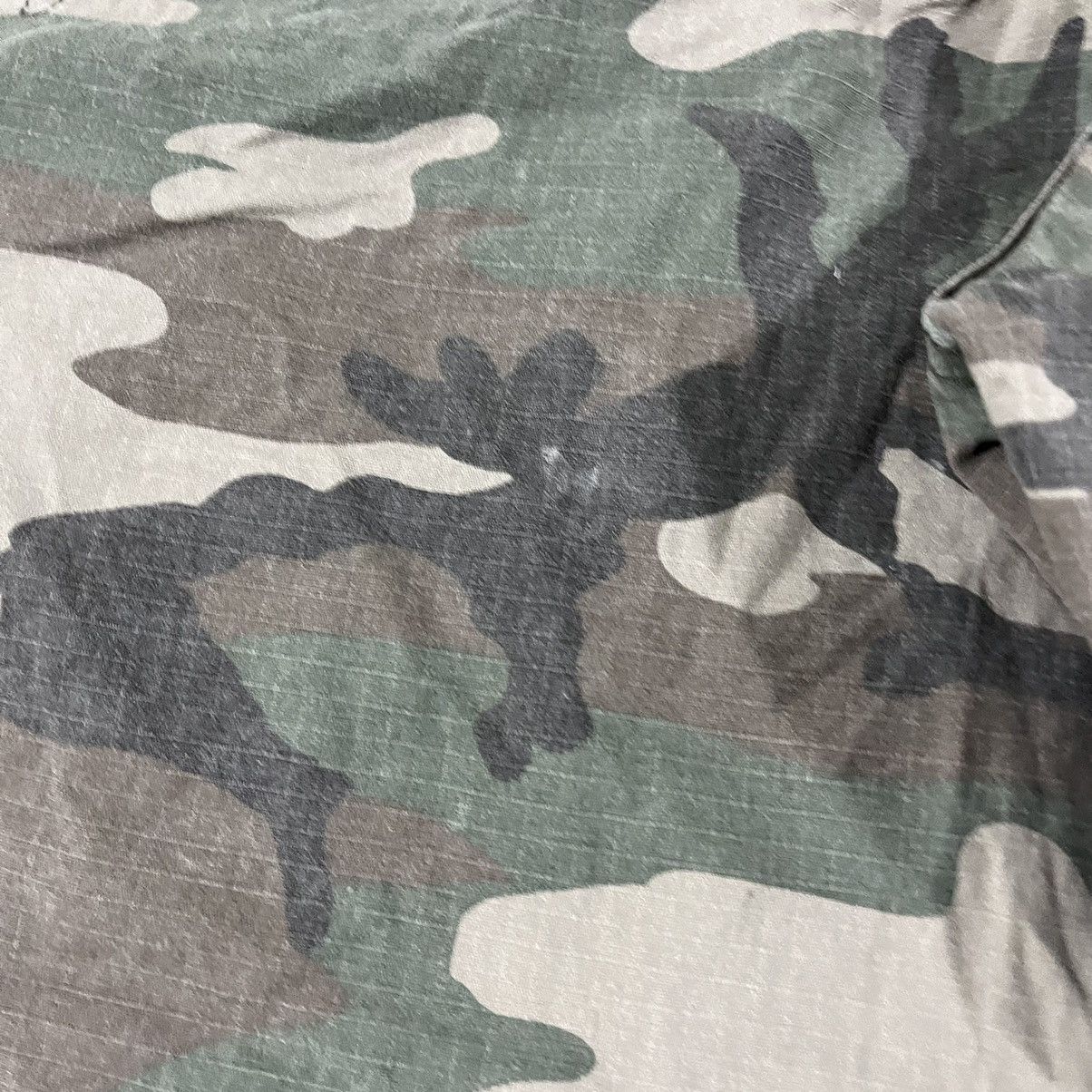 Vintage × Wrangler Crazy Vintage Y2K Baggy Camo Cargo Shorts JNCO Skater Style Size US 32 / EU 48 - 4 Thumbnail
