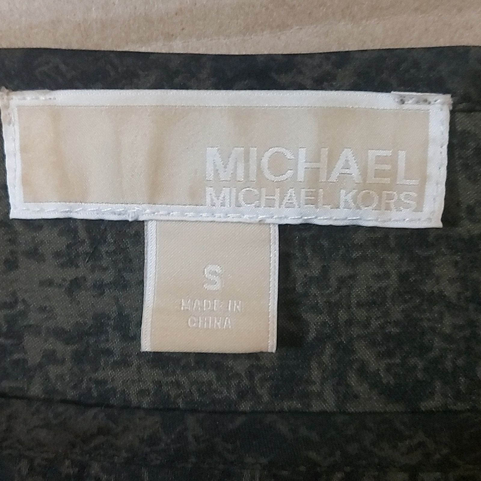 Michael Kors MICHAEL Michael Kors Green Long Sleeve Blouse S Size S / US 4 / IT 40 - 11 Thumbnail