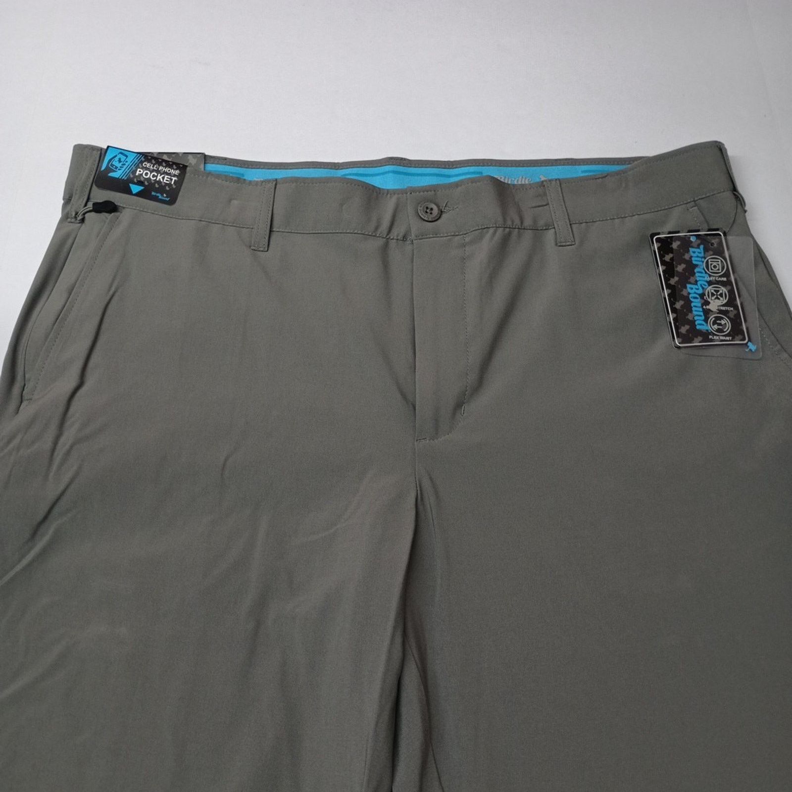 Other Birdie Bound Golf Pants Men's Size 40x30 Gray Flex Straight Size US 40 / EU 56 - 4 Thumbnail