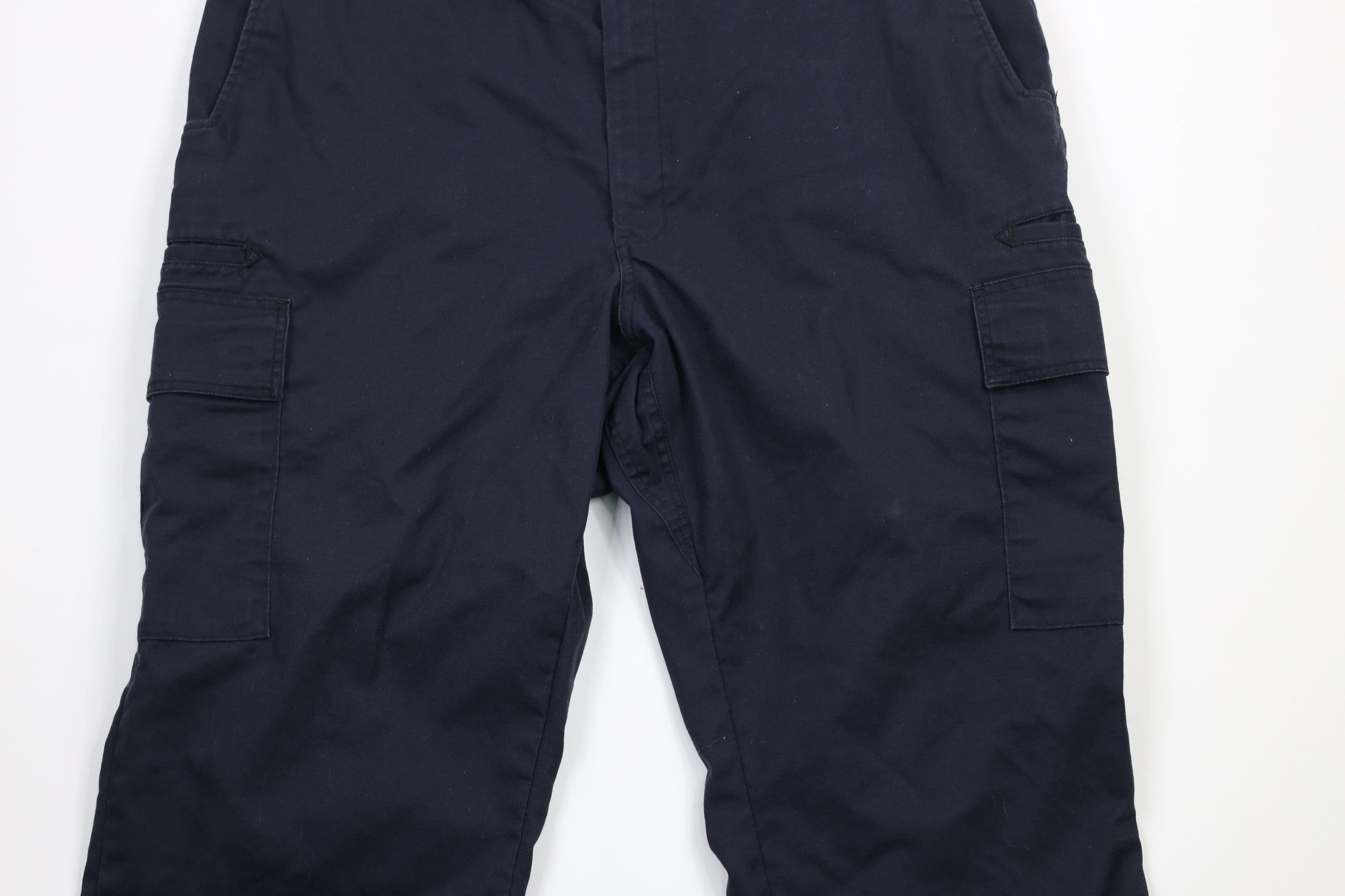 Vintage Vintage Streetwear Baggy Fit Wide Leg Cargo Pants Blue Size US 44 / EU 60 - 3 Thumbnail