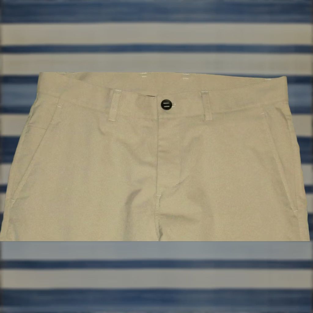 Lululemon LULULEMON Tan Relaxed-Tapered Smooth Twill Trouser Pants 33 x 28 Men's Chino Inseam 33 Color Tan 28 Regular XS? Size US 28 / EU 44 - 1 Thumbnail