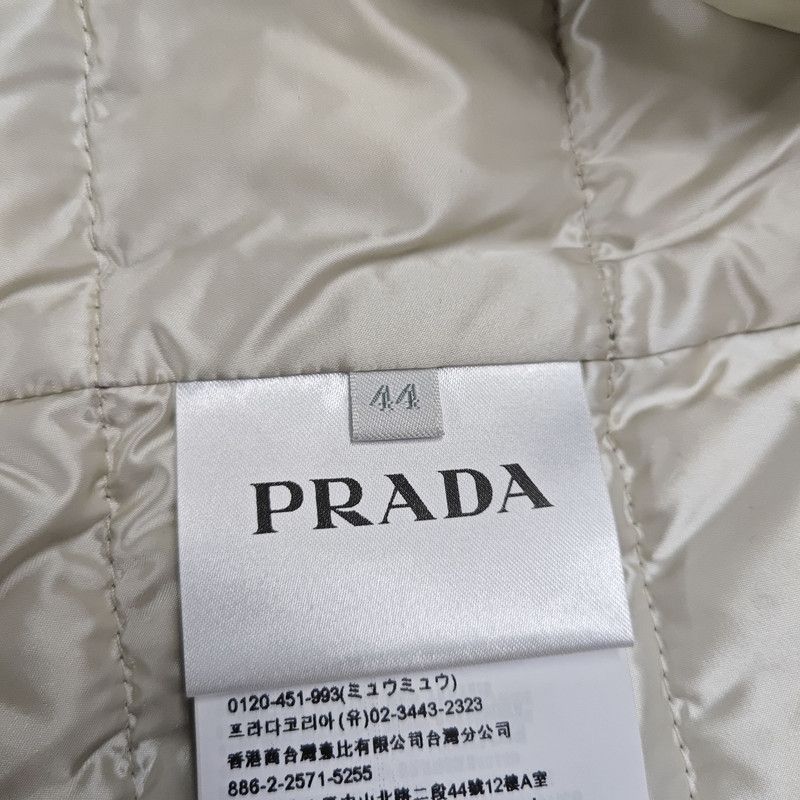 Prada Prada Solid Color Zip Long Sleeve Jacket-2506 Size US S / EU 44-46 / 1 - 2 Thumbnail