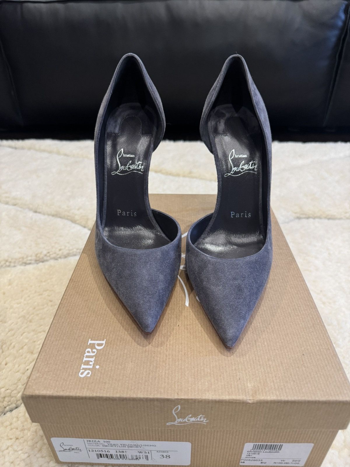 Christian Louboutin Iriza 100 Size US 8 / IT 38 - 2 Thumbnail