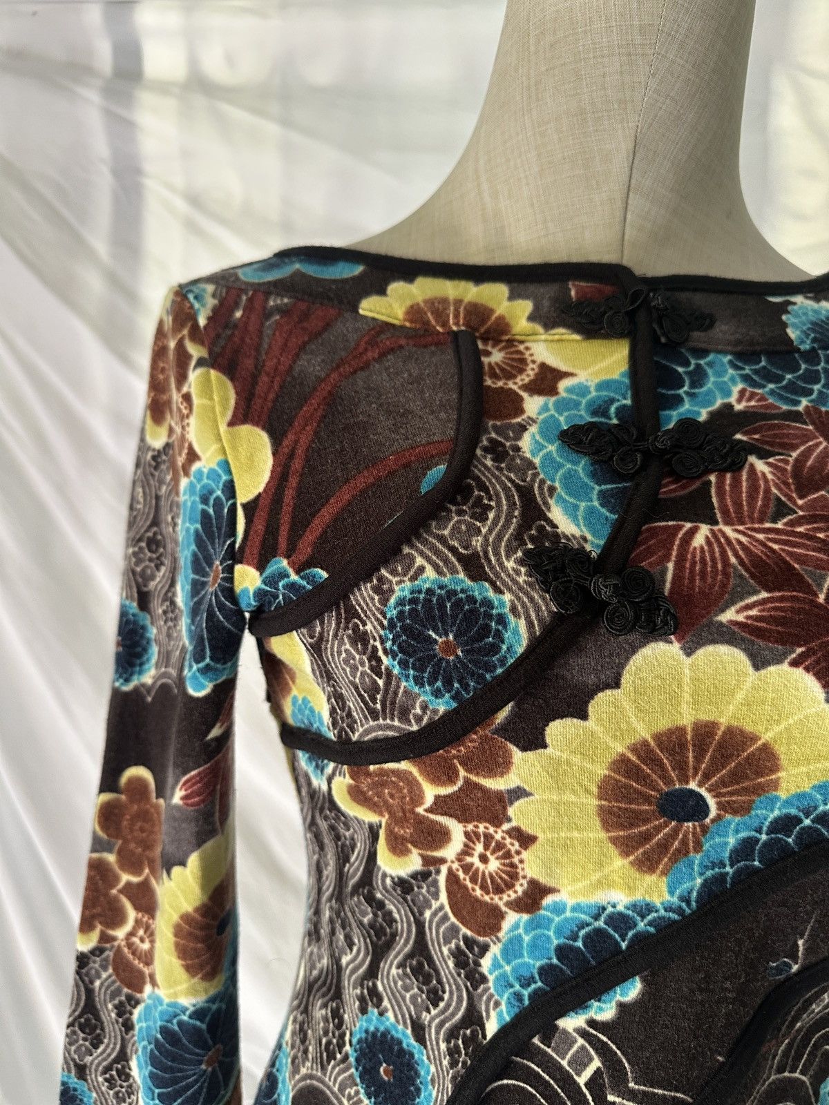 Japanese Brand Ozz oneste long sleeve top Size XS / US 0-2 / IT 36-38 - 2 Thumbnail