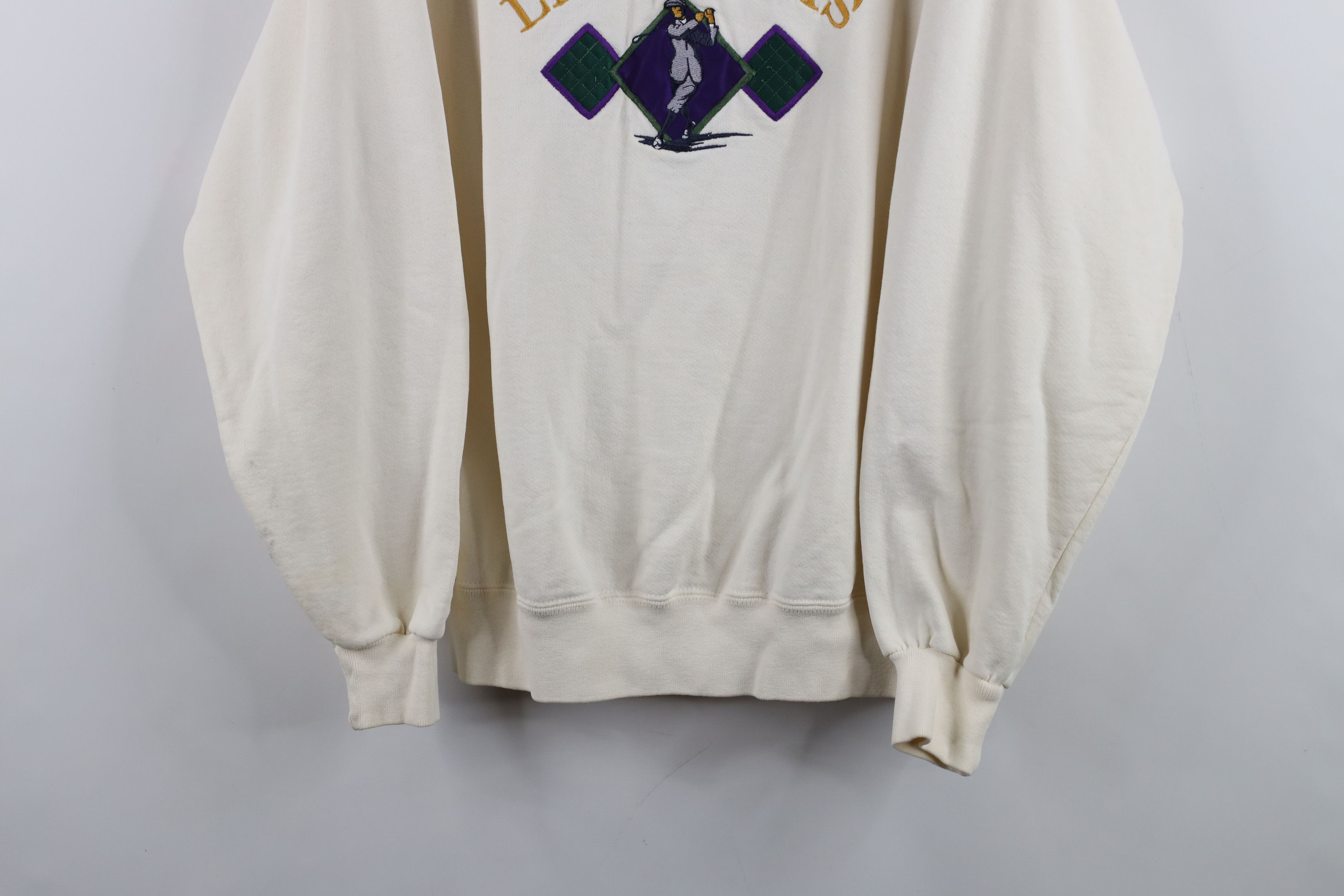 Vintage Vintage 90s Streetwear Las Vegas Argyle Golf Sweatshirt Size US M / EU 48-50 / 2 - 3 Thumbnail