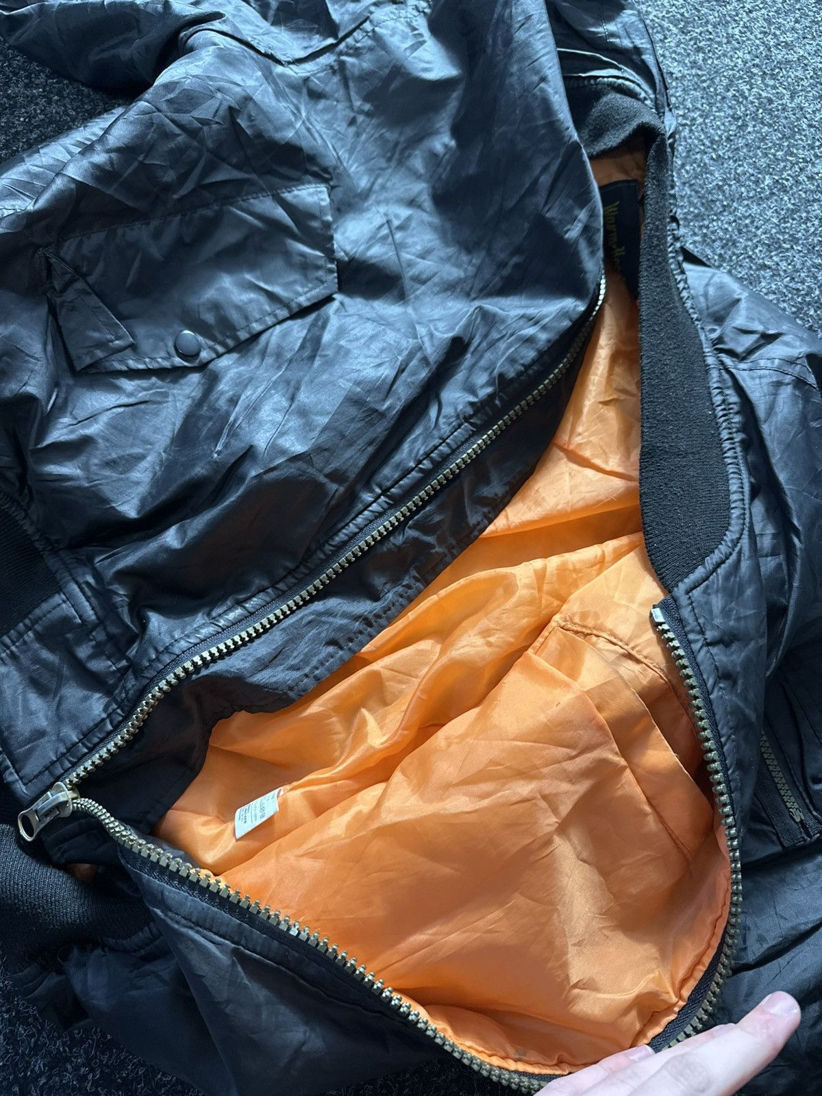 Vintage 🚨Vintage 90s Ma-1 Bomber Jacket (avirex,alpha,number nine) Size US M / EU 48-50 / 2 - 6 Thumbnail