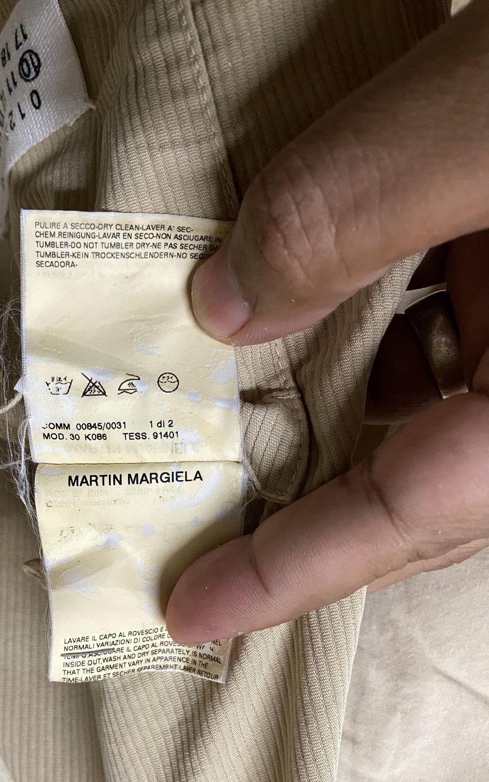 Maison Margiela Margiela corduroy jacket Size US M / EU 48-50 / 2 - 8 Thumbnail
