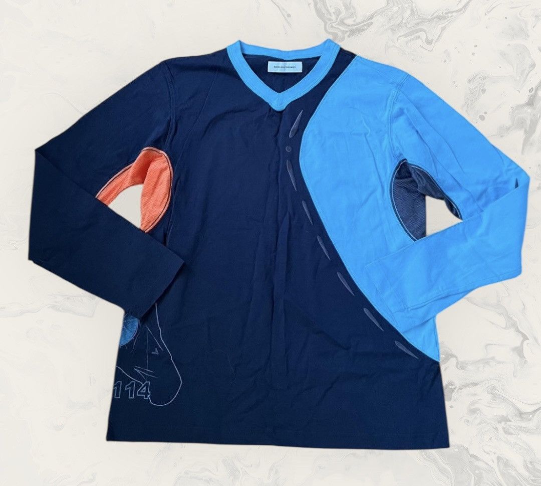 トップス KIKO KOSTADINOV exclusive L/S Tee 48 Kiko Kostadinov KK Logo Long Sleeve Top (London Pop-Up