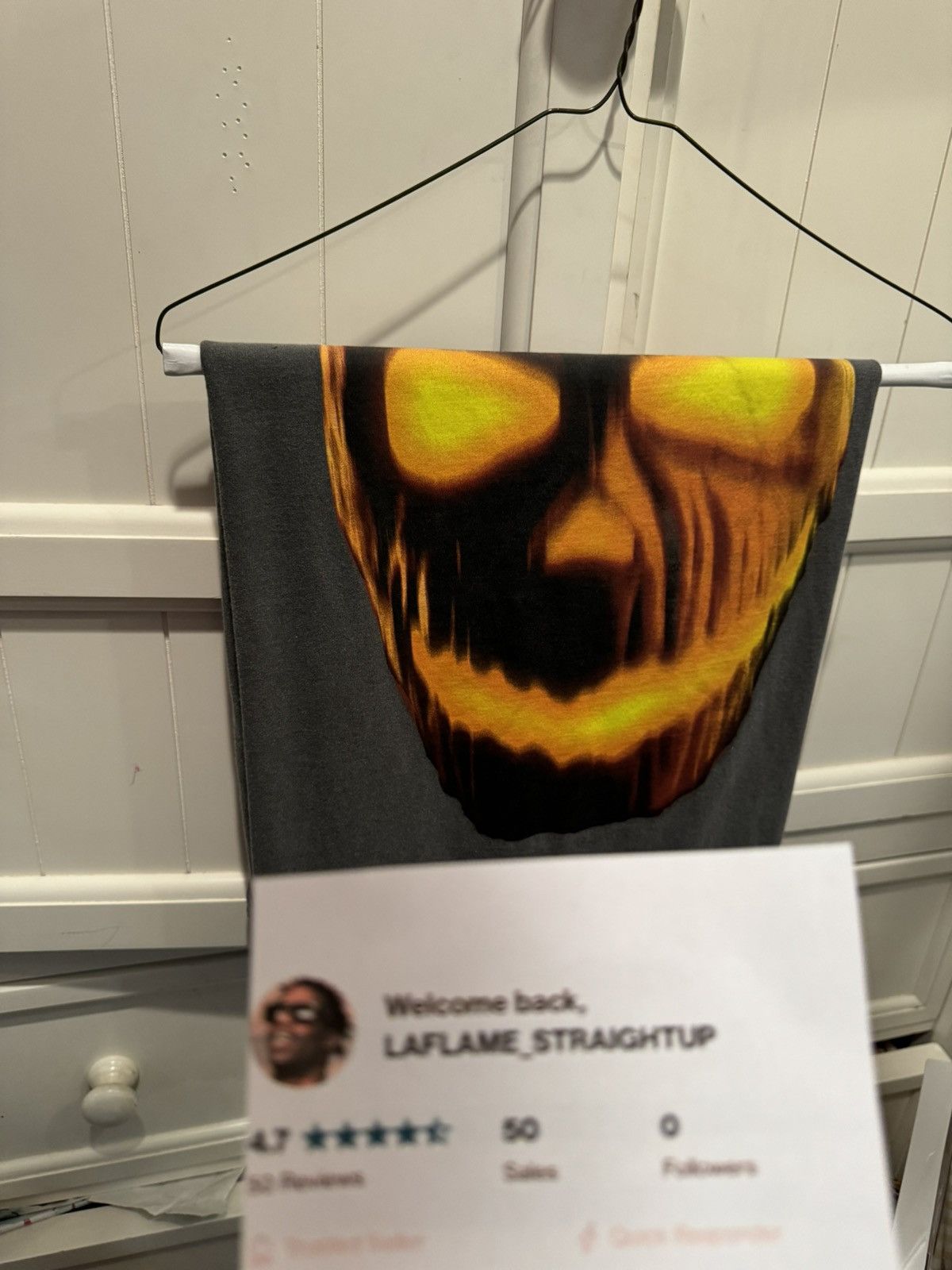 Travis Scott Travis Scott x Texas Chainsaw Massacre 2017 NYC HW Show L/S Size US L / EU 52-54 / 3 - 12 Thumbnail