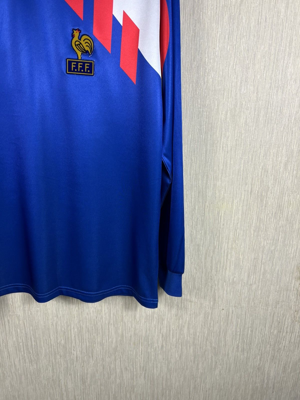 Adidas Vintage 90s Adidas France jersey long sleeve football tee Size US XL / EU 56 / 4 - 6 Thumbnail