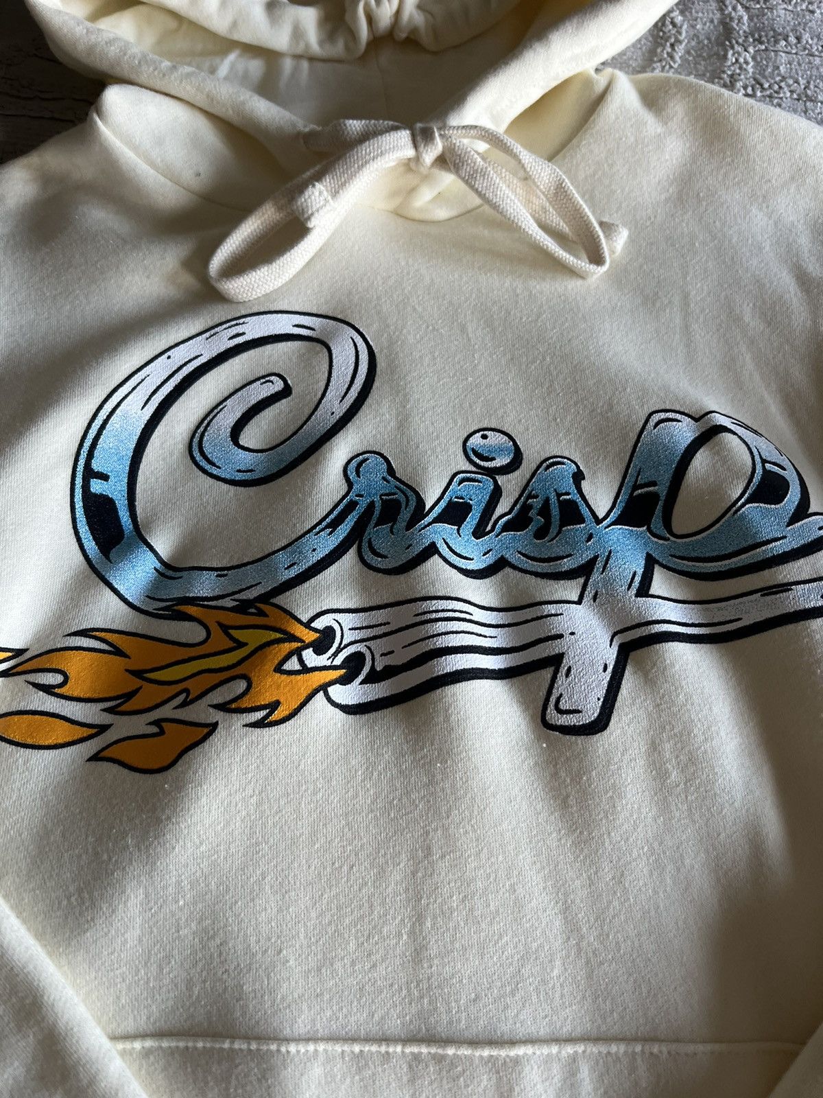 Other Crispy “All Gas No Breaks” Cream Hoodie Size US S / EU 44-46 / 1 - 2 Thumbnail