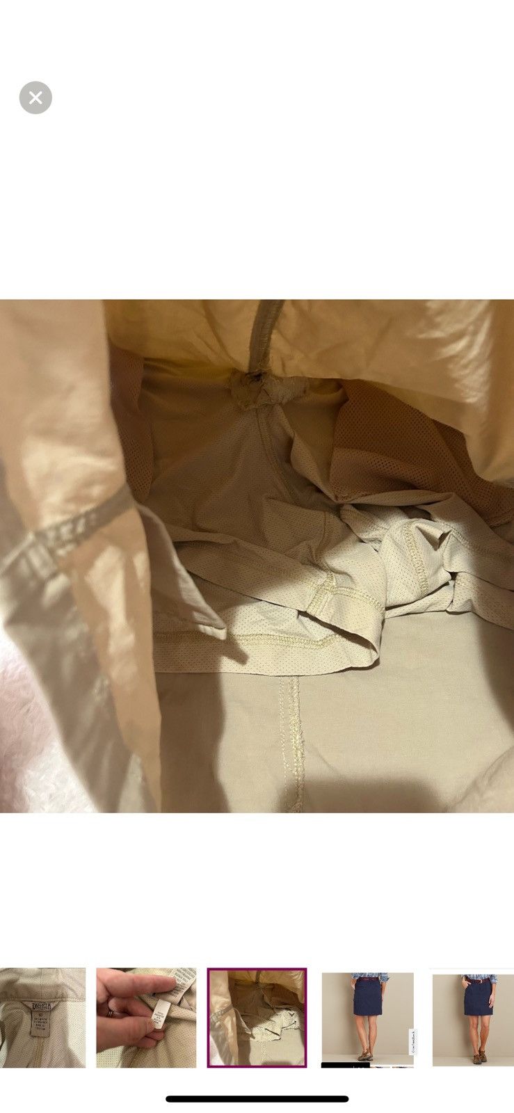 Duluth Trading Company Duluth trading co tan dry on the fly skort size 10 Size 30" / US 8 / IT 44 - 7 Thumbnail