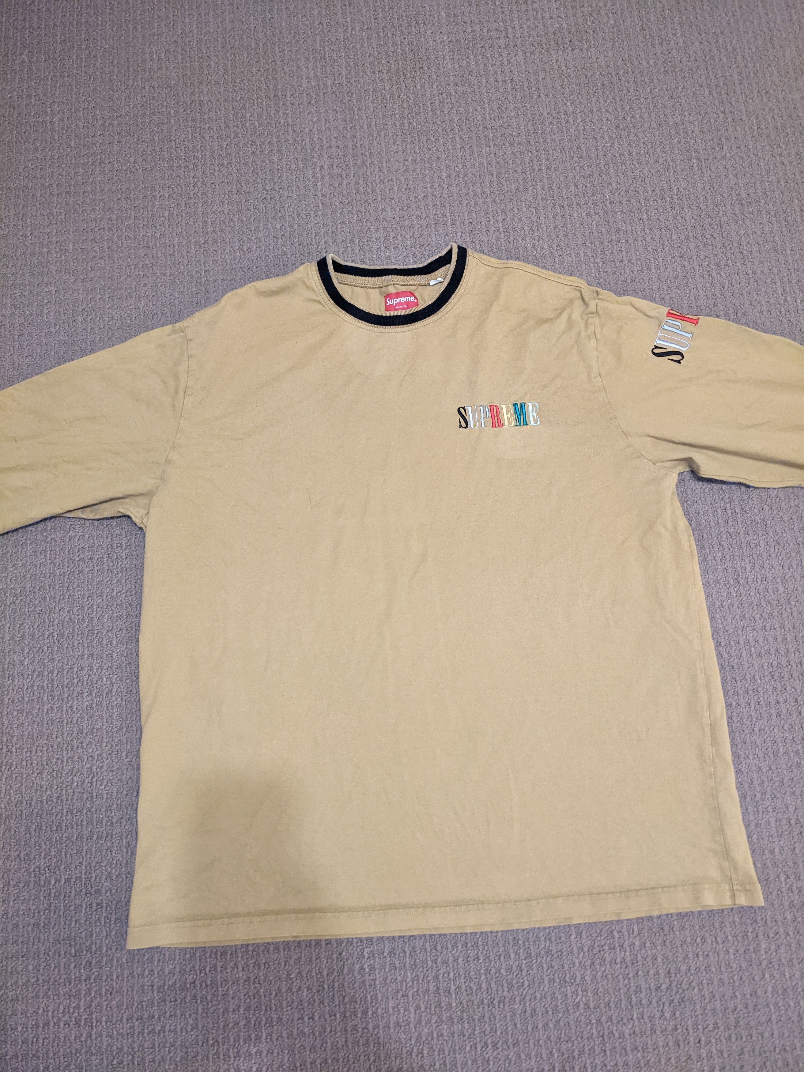 Supreme Supreme Multi Color Logo Top Size US L / EU 52-54 / 3 - 3 Thumbnail