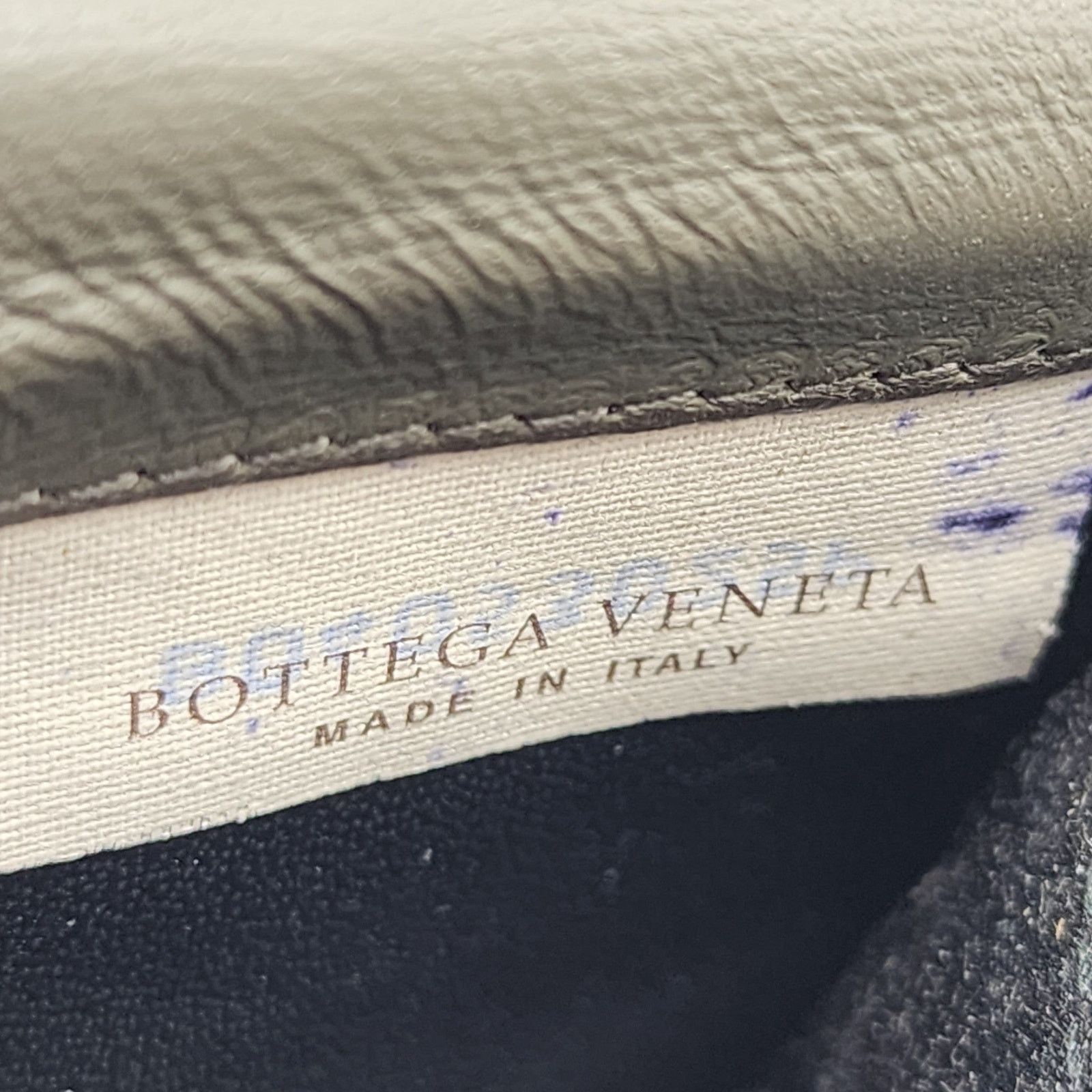Bottega Veneta Nappa Intrecciato Bi-Fold Wallet in Gray Blue Size ONE SIZE - 7 Thumbnail