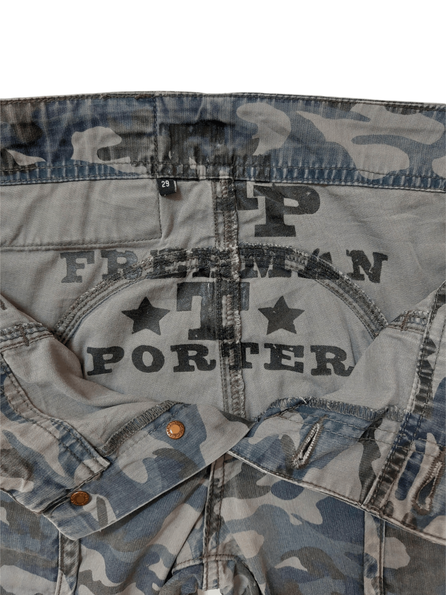 Freeman T. Porter Freeman T Potter Flare Military Low Rise Big Pocket Size 30" / US 8 / IT 44 - 10 Thumbnail
