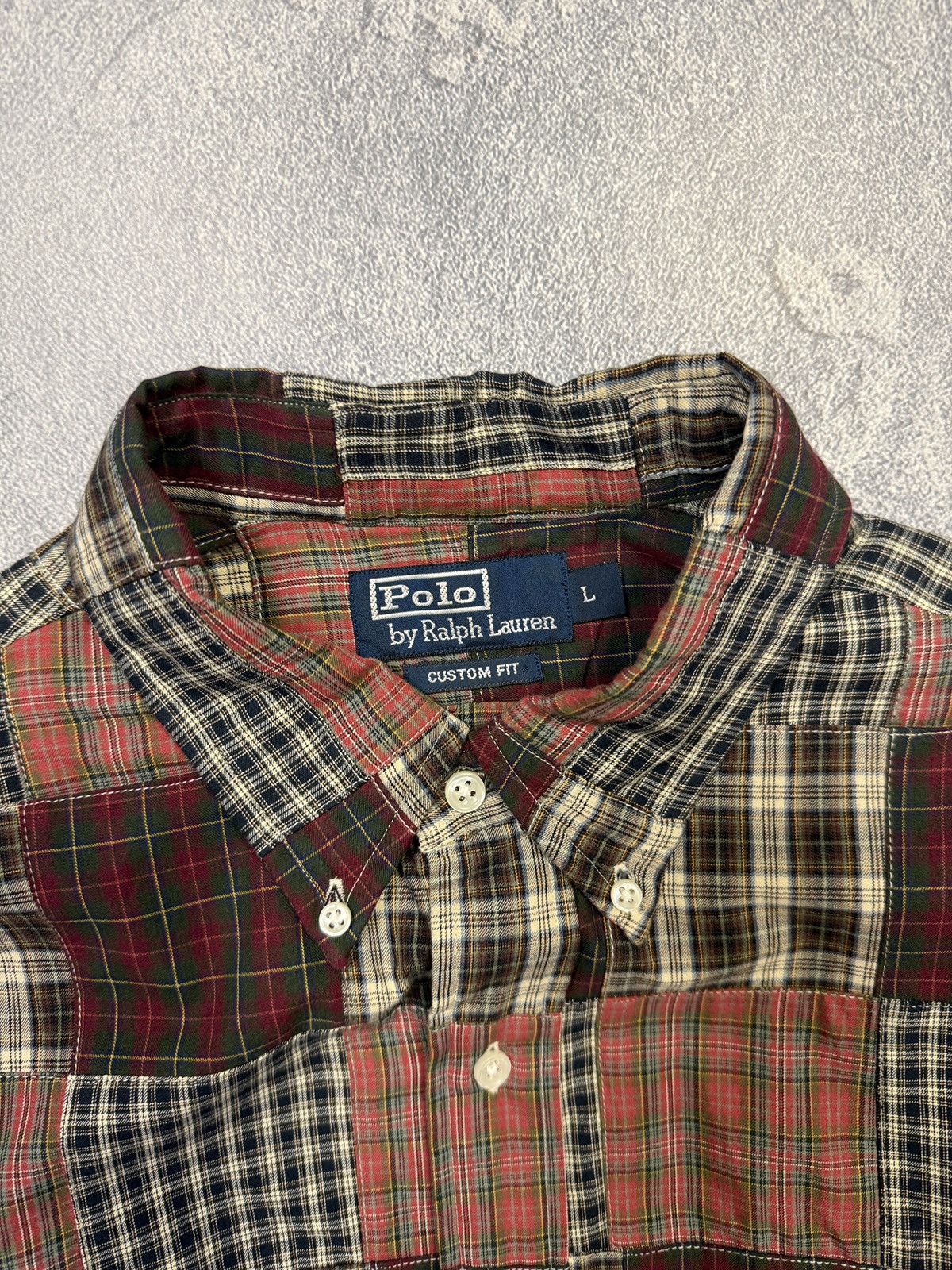 Polo Ralph Lauren Polo Ralph Lauren Shirt Slim Fit Check Stretch Size US L / EU 52-54 / 3 - 6 Thumbnail