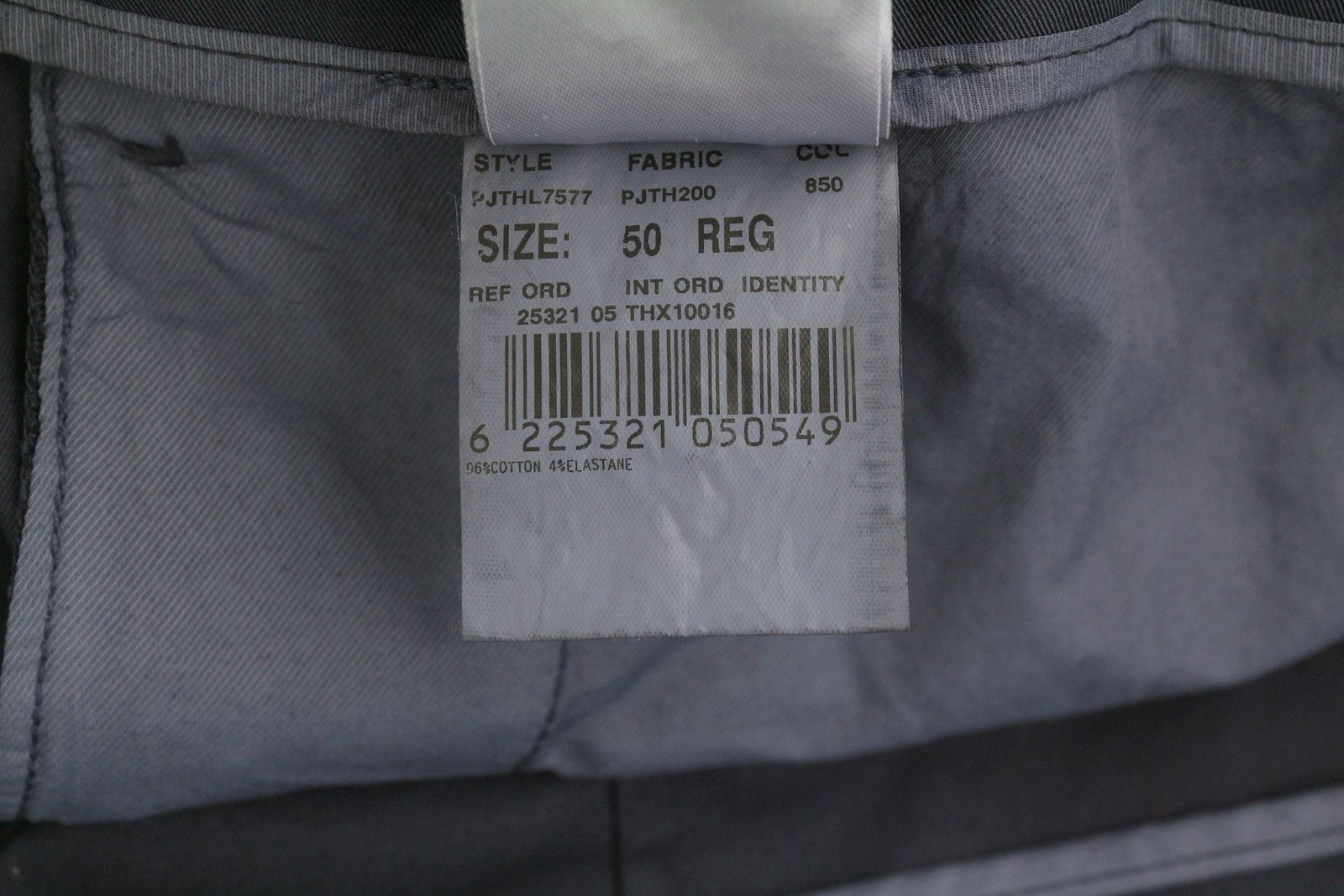 Tommy Hilfiger ARMY STRETCH TWILL EU50 Dark Blue Pleated 87472 Size US 34 / EU 50 - 10 Thumbnail