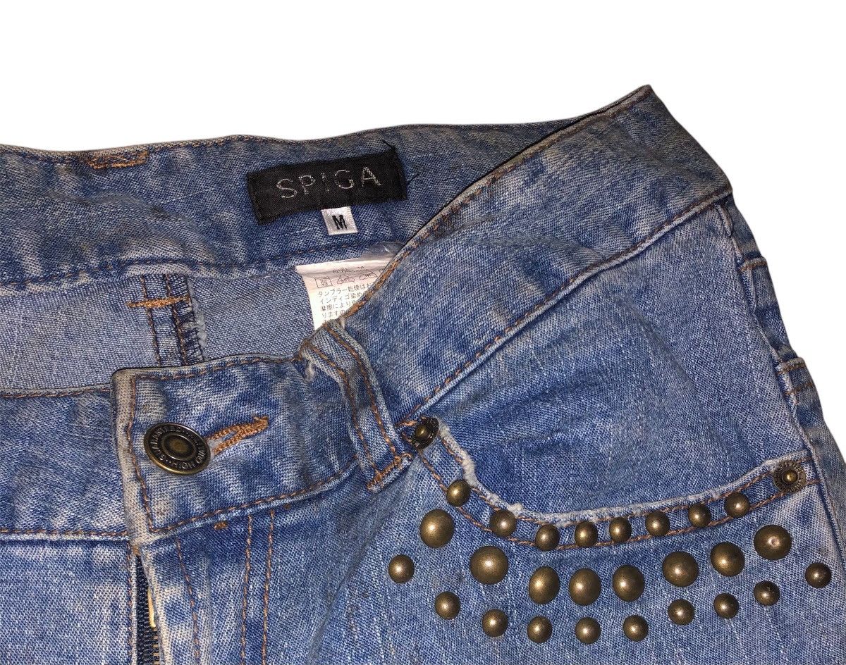 Designer × Japanese Brand SPIGA JEANS N-061402 Size 30" / US 8 / IT 44 - 4 Thumbnail