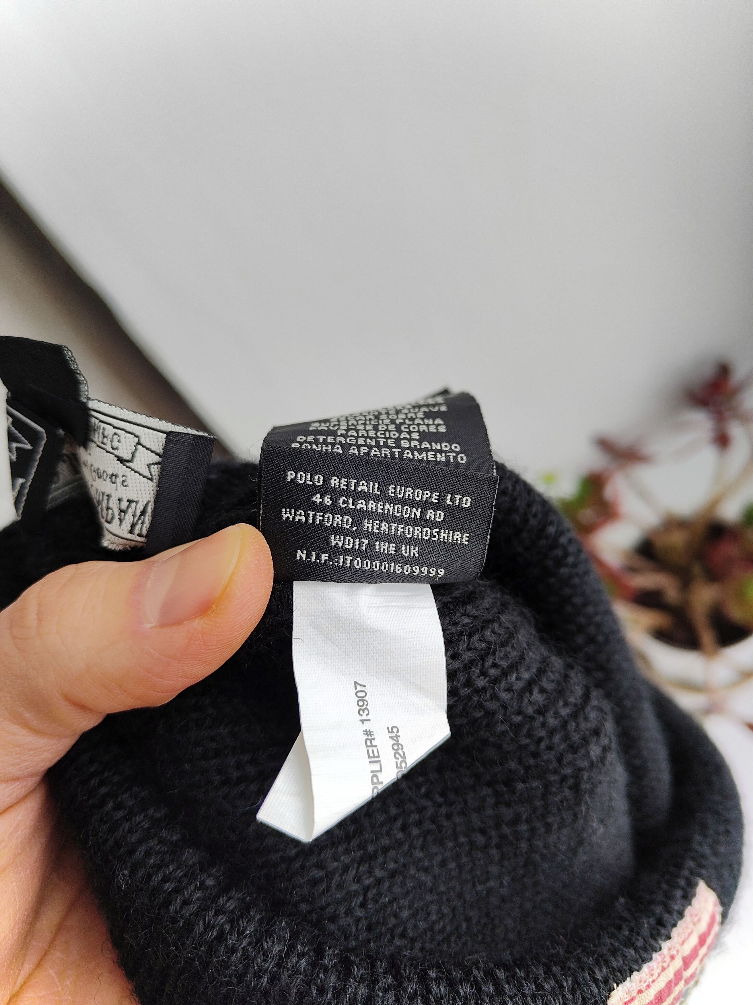 Ralph Lauren Vintage Polo Ralph Lauren Wool Beanie Hat Polo Jeans RL USA Size ONE SIZE - 10 Thumbnail