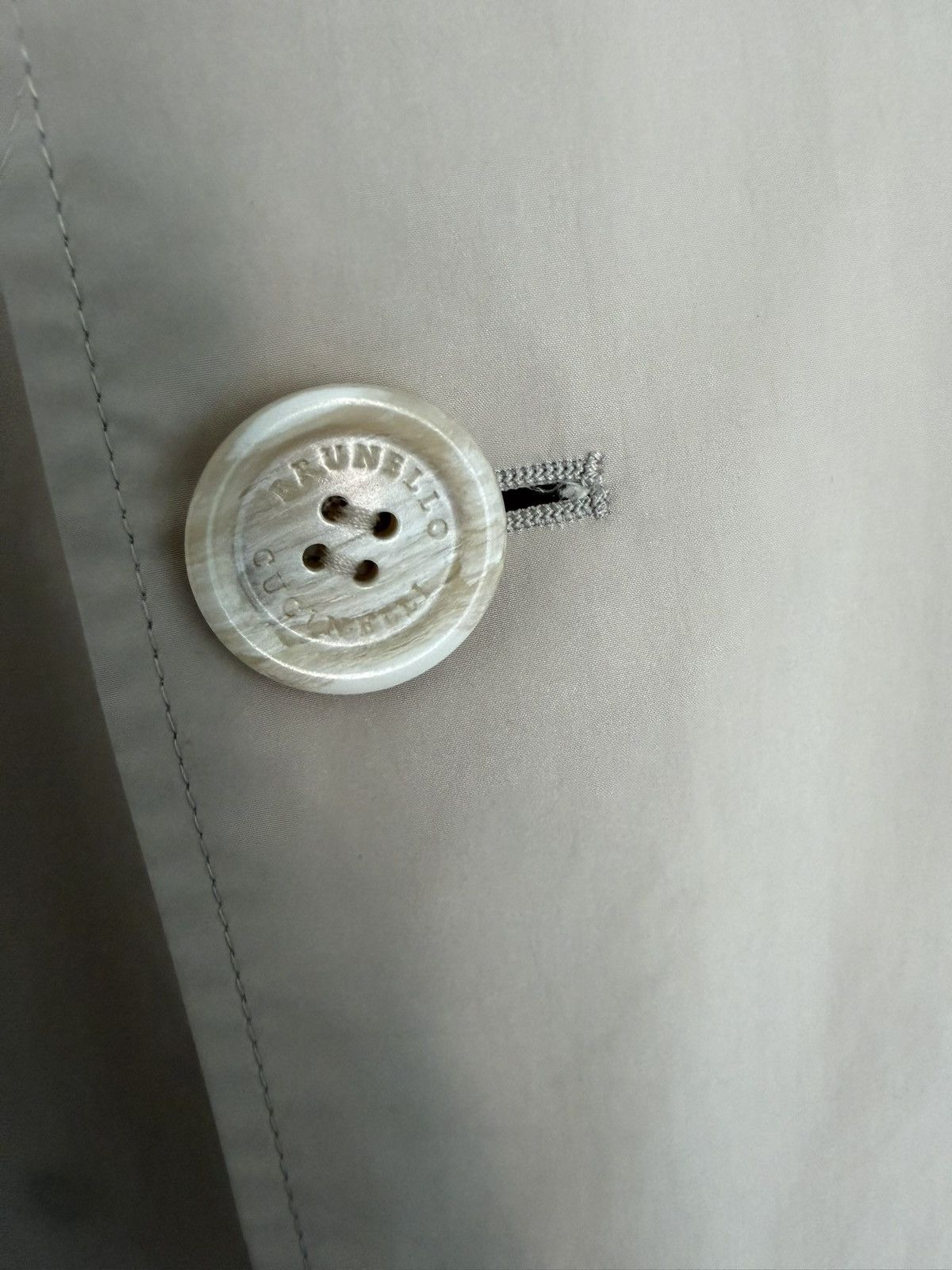 Brunello Cucinelli Brunello Cucinelli Mens Trench Coat Size XXL Size US XL / EU 56 / 4 - 21 Thumbnail