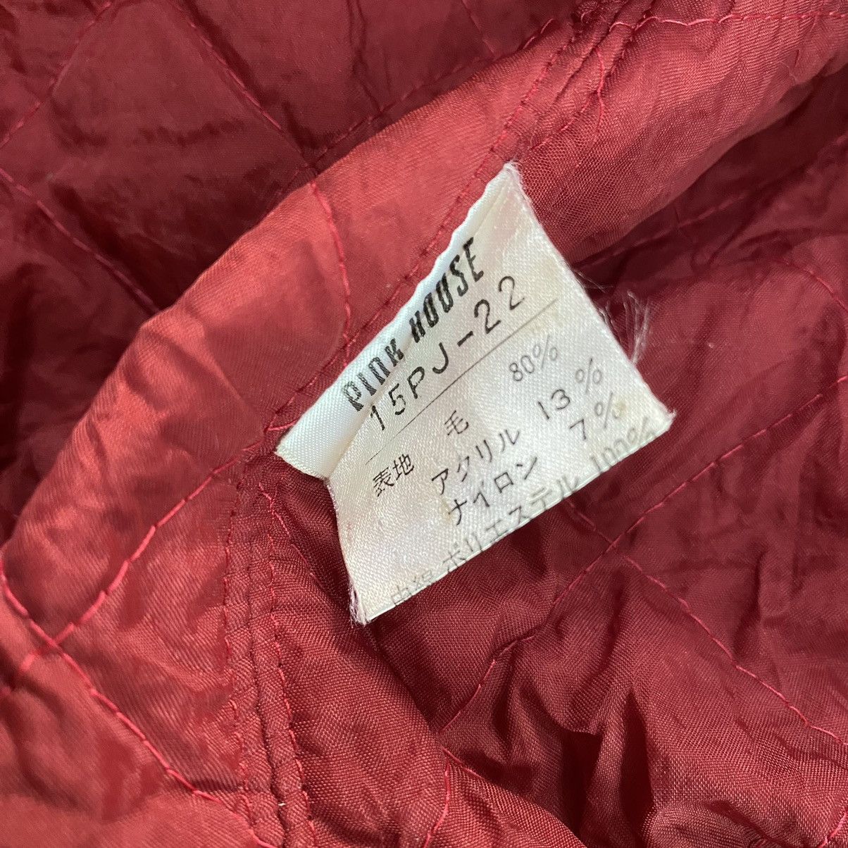Pink House Pink House Hybrid Wool Nylon Bomber Jacket Vintage 80s Size US M / EU 48-50 / 2 - 8 Thumbnail