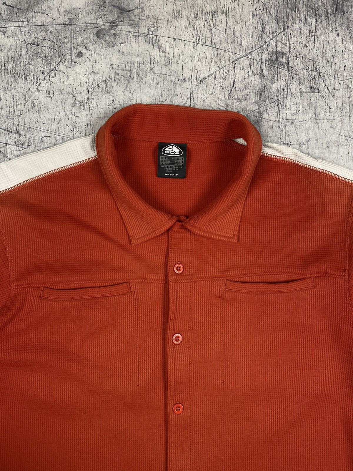 Nike ACG Vintage Nike ACG Drill Outdoor Life Tee Polo Shirt Size US M / EU 48-50 / 2 - 5 Thumbnail