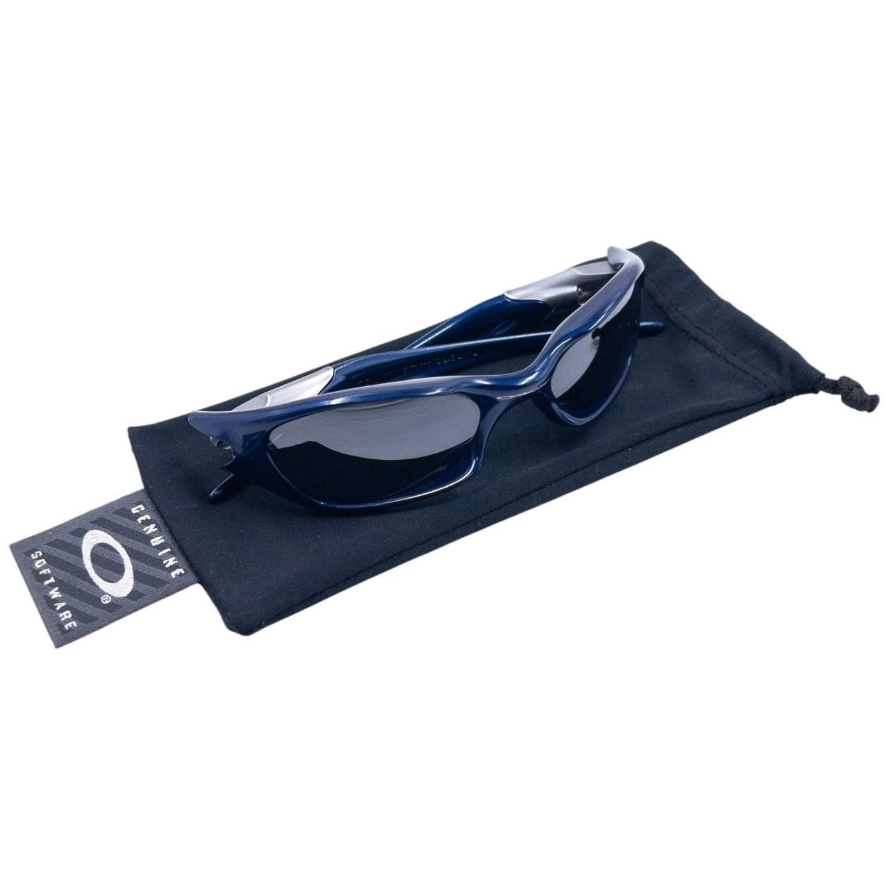 Oakley Vintage Oakley Valve Blue - FMJ+ / Black Iridium Sunglasses Size ONE SIZE - 8 Thumbnail