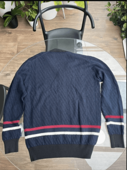 Comme des Garcons × Japanese Brand × Junya Watanabe Junya Watabe Cardigan Jumper Sweater Jacket Coat Top EX0037 Size US L / EU 52-54 / 3 - 5 Thumbnail