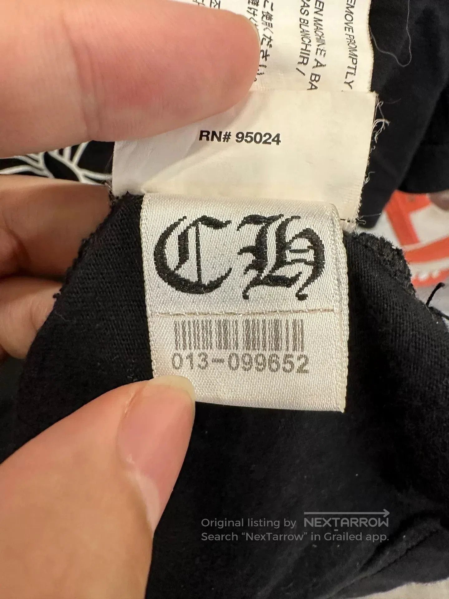 Chrome Hearts Chrome Hearts Circle Cross Black T. Size US L / EU 52-54 / 3 - 7 Thumbnail