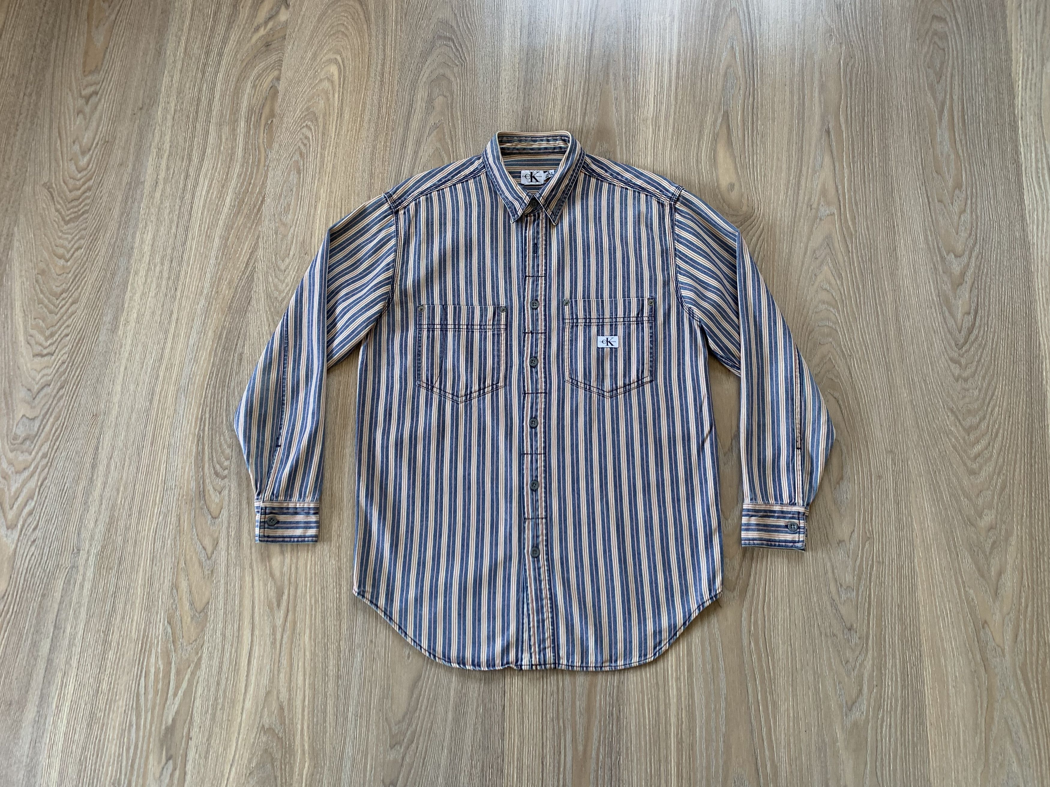 Vintage Calvin Klein Jeans Stripe Shirt