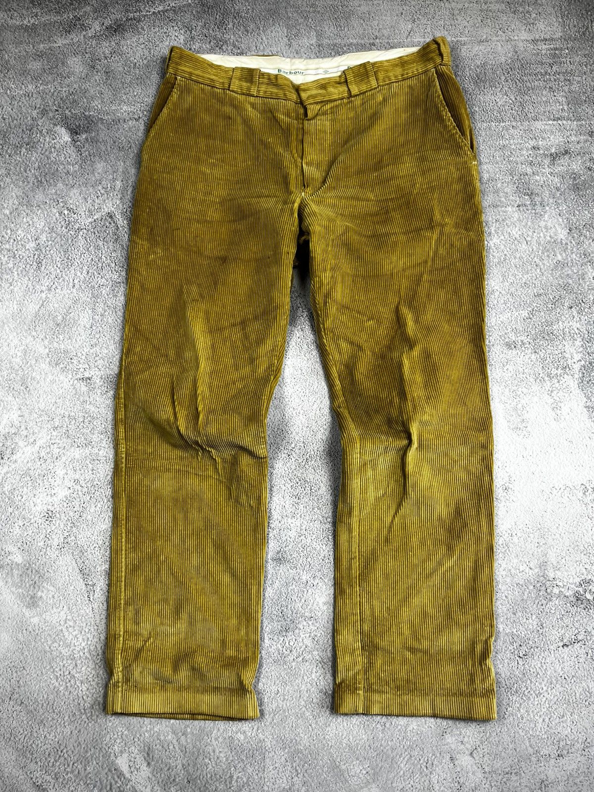Barbour × Vintage Barbour corduroy pants vintage 90s Size US 35 - 1 Thumbnail
