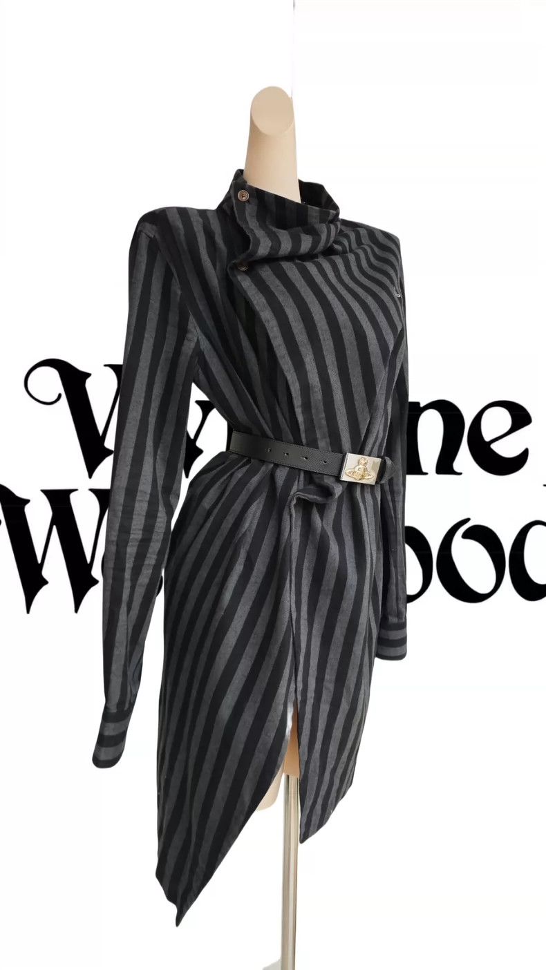 Vivienne Westwood Vivienne Westwood Striped plaid shirts and jackets Size L / US 10 / IT 46 - 1 Thumbnail