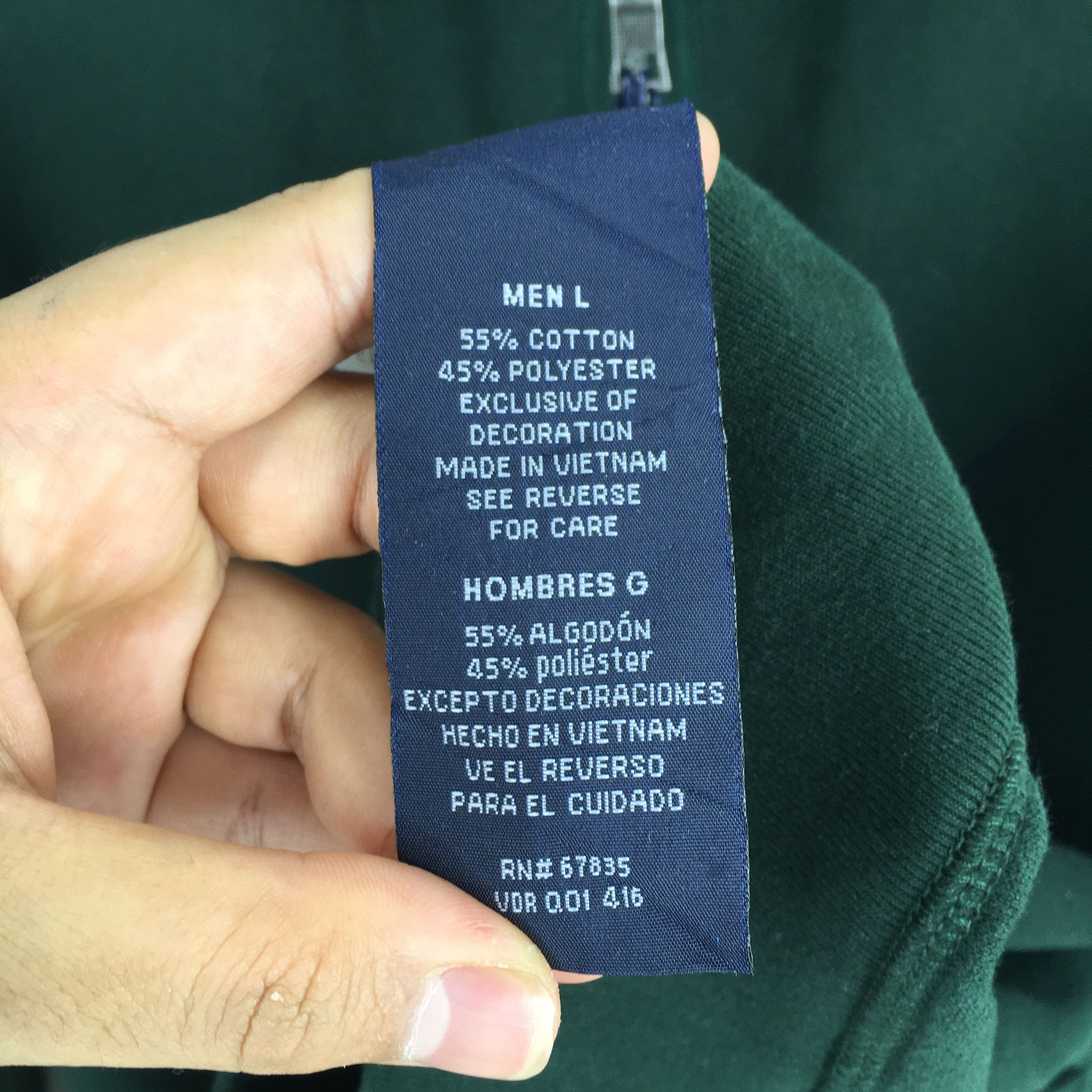 Nautica Vintage Nautica Green Sweatshirt Large Size US L / EU 52-54 / 3 - 6 Thumbnail