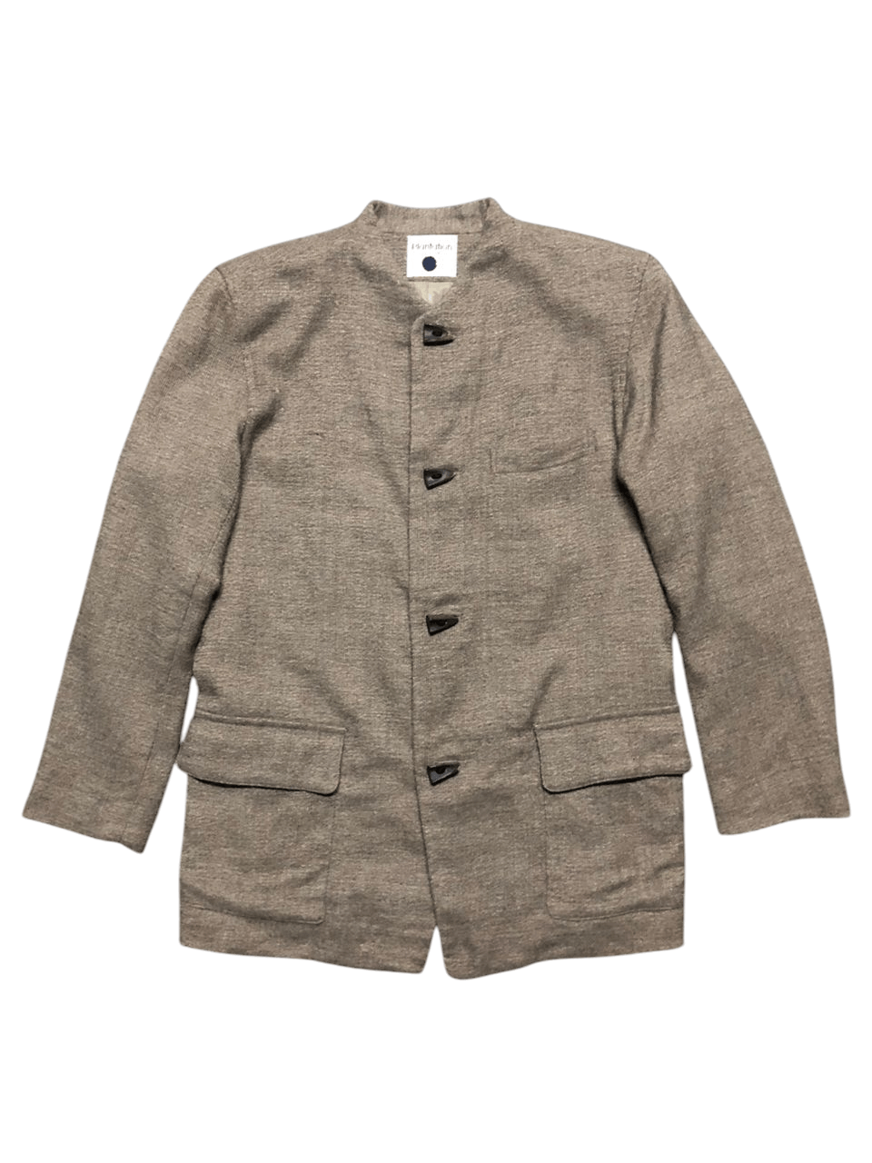 Issey Miyake Vintage 80s Issey Miyake Plantation Wool Jacket Size US M / EU 48-50 / 2 - 1 Thumbnail
