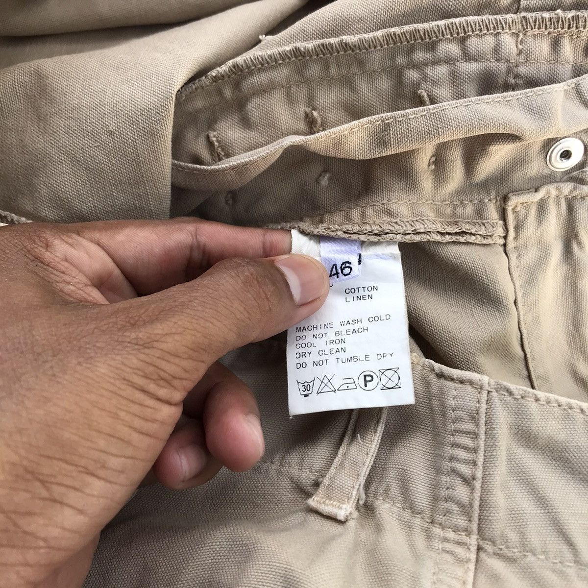 Vintage Artigiana Sartoria Veneta Pants Designer Italy Size US 32 / EU 48 - 22 Thumbnail