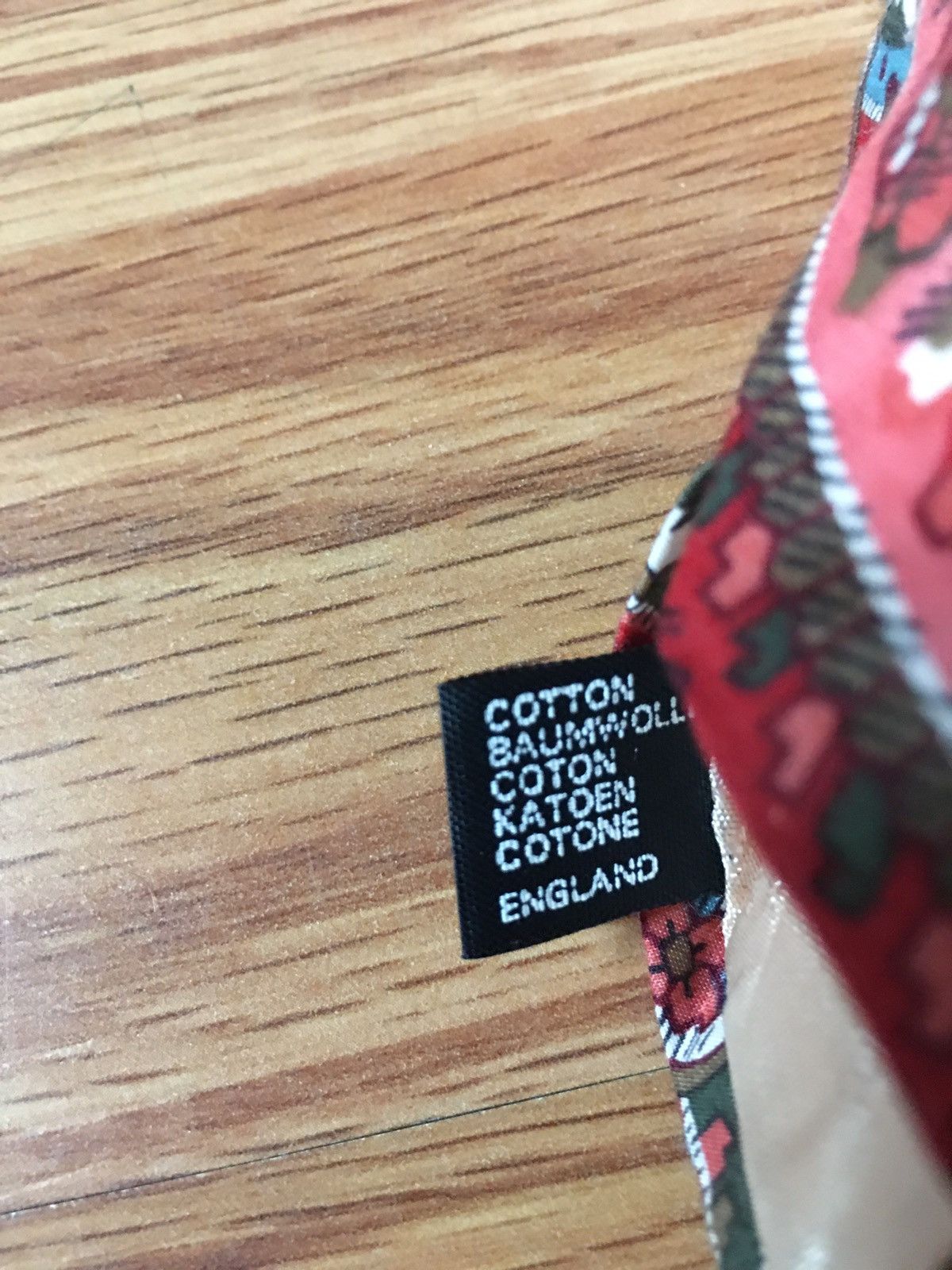 Liberty London Liberty of London Tana Lawn Vintage Floral Cotton Mens Tie Size ONE SIZE - 8 Thumbnail