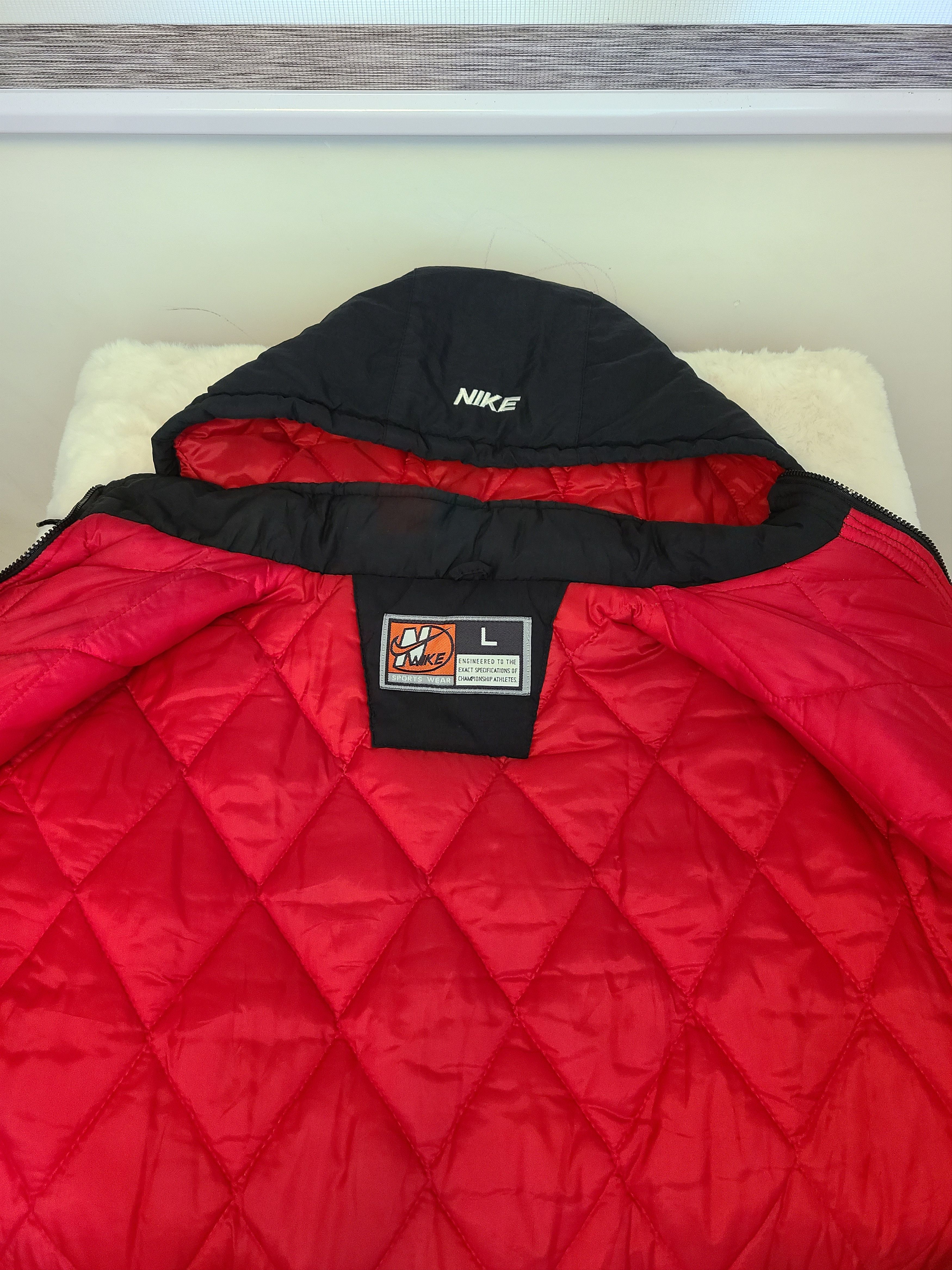 Nike RARE Vintage Nike Sportswear Jacket 90s Size US L / EU 52-54 / 3 - 3 Thumbnail