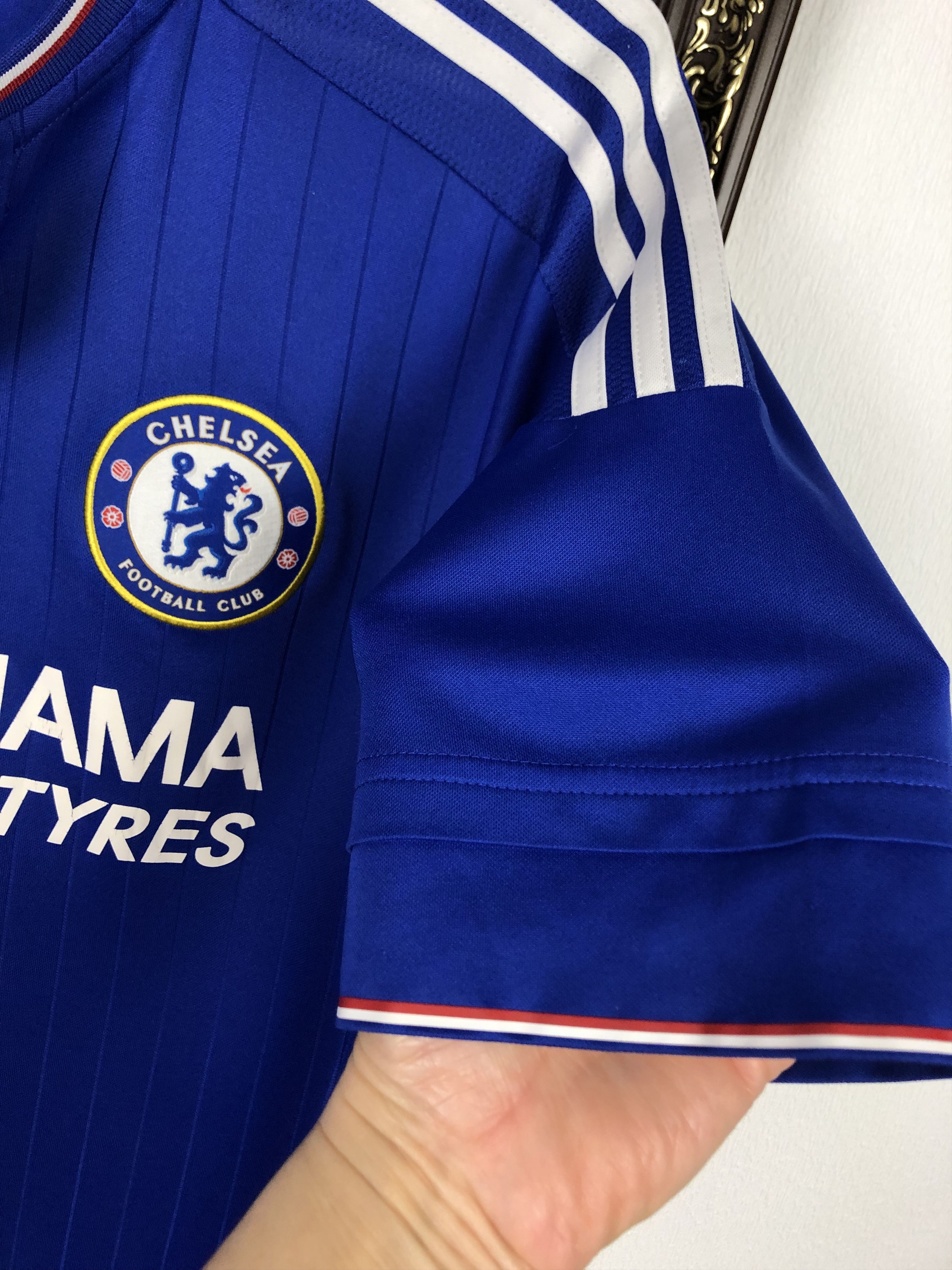 Adidas Chelsea Home football shirt 2015 Soccer Adidas Jersey Size US L / EU 52-54 / 3 - 7 Thumbnail