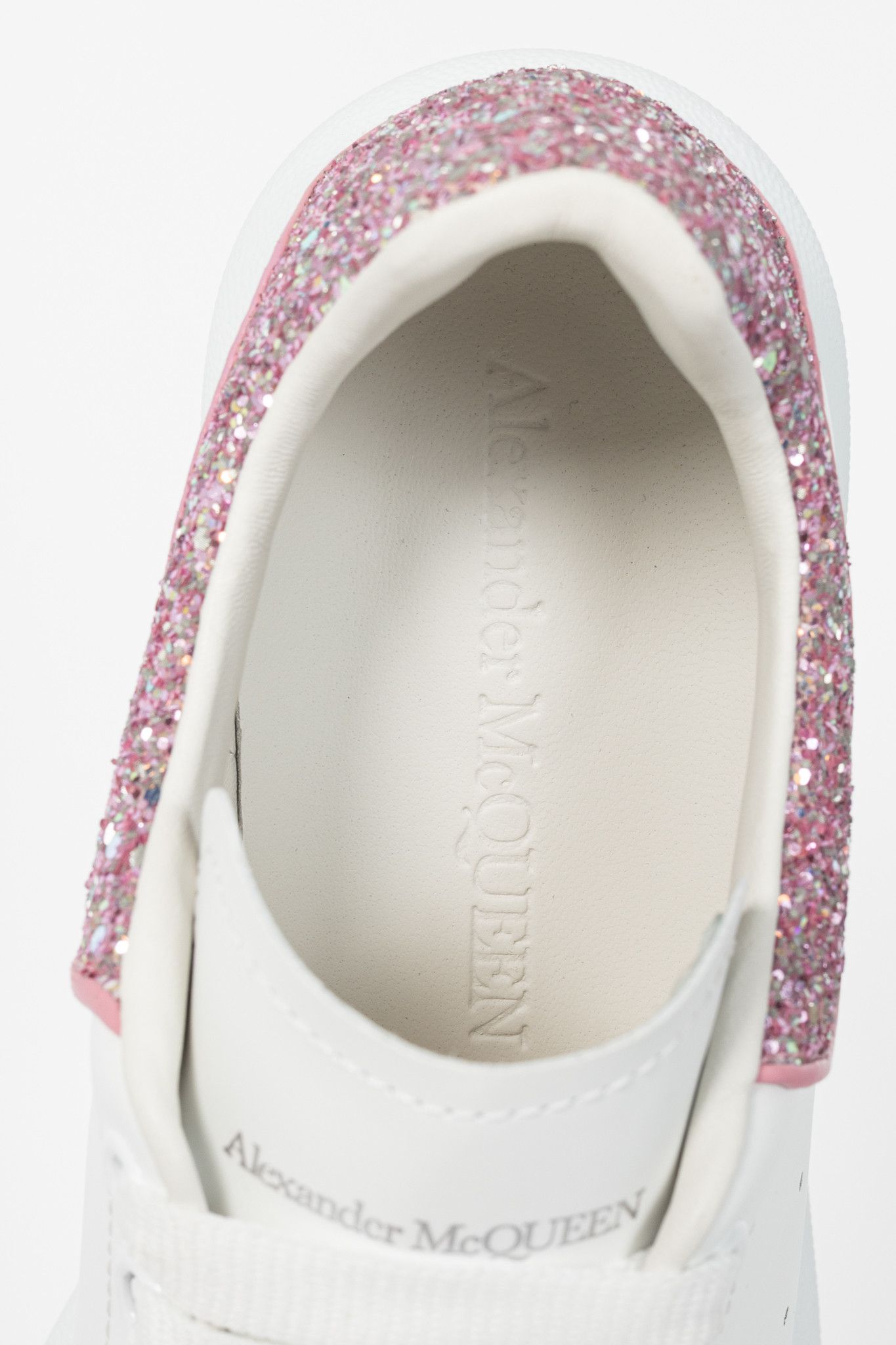 Alexander McQueen Alexander McQueen Larry Glitter Lace-Up Sneakers Size US 6.5 / IT 36.5 - 10 Thumbnail