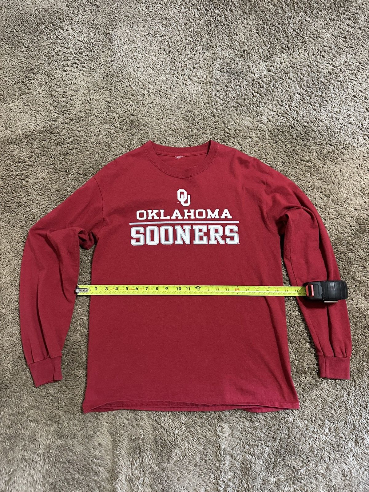 NCAA × Vintage Vintage NCAA Oklahoma Sooners shirt 90s size large Size US L / EU 52-54 / 3 - 3 Thumbnail