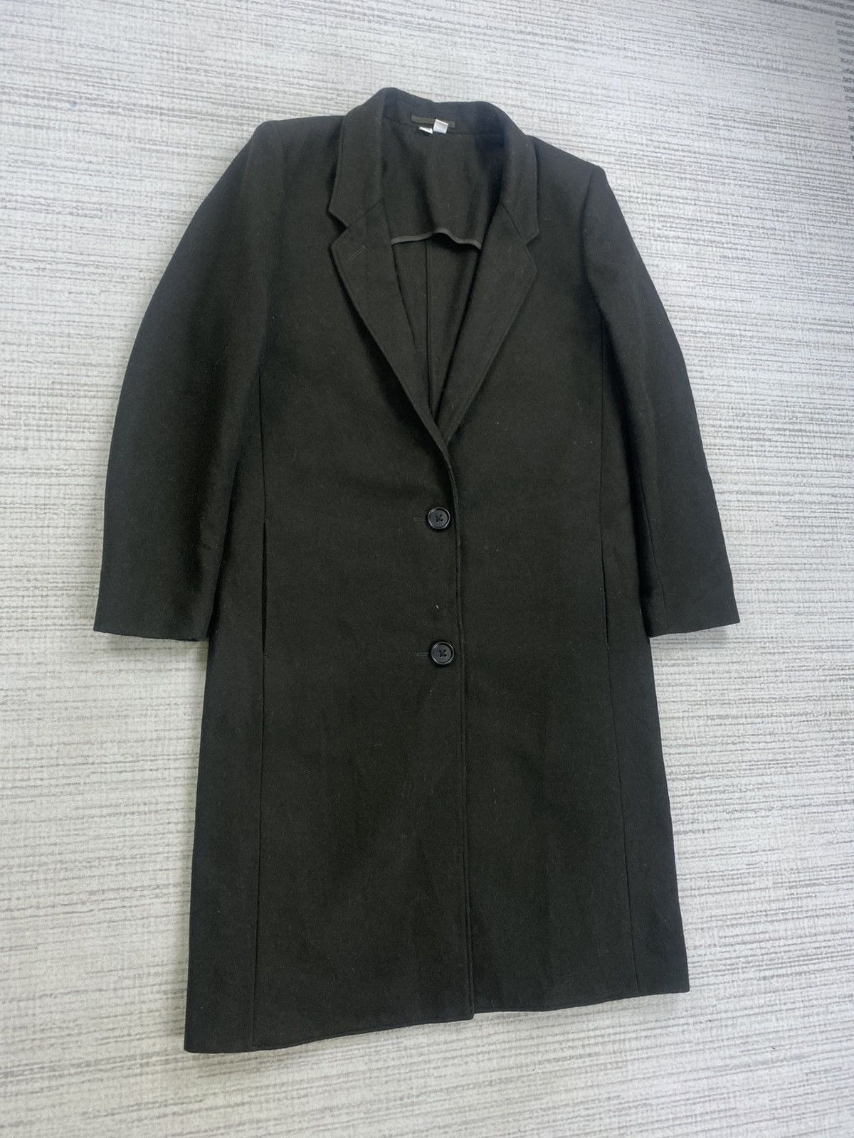Undercover × Uniqlo Vintage Uniqlo X Undercover Wool Trench Coat Jacket Size US S / EU 44-46 / 1 - 4 Thumbnail