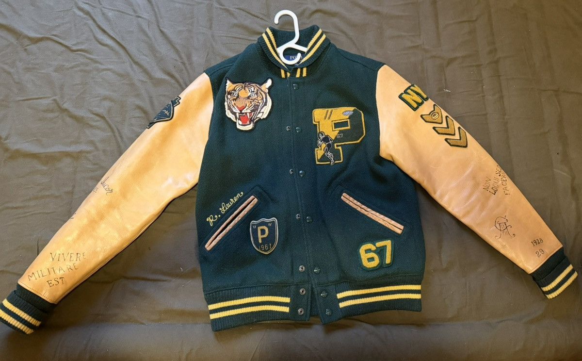 Polo Ralph Lauren Polo Ralph Lauren Varsity Letterman Jacket M Size US M / EU 48-50 / 2 - 1 Thumbnail