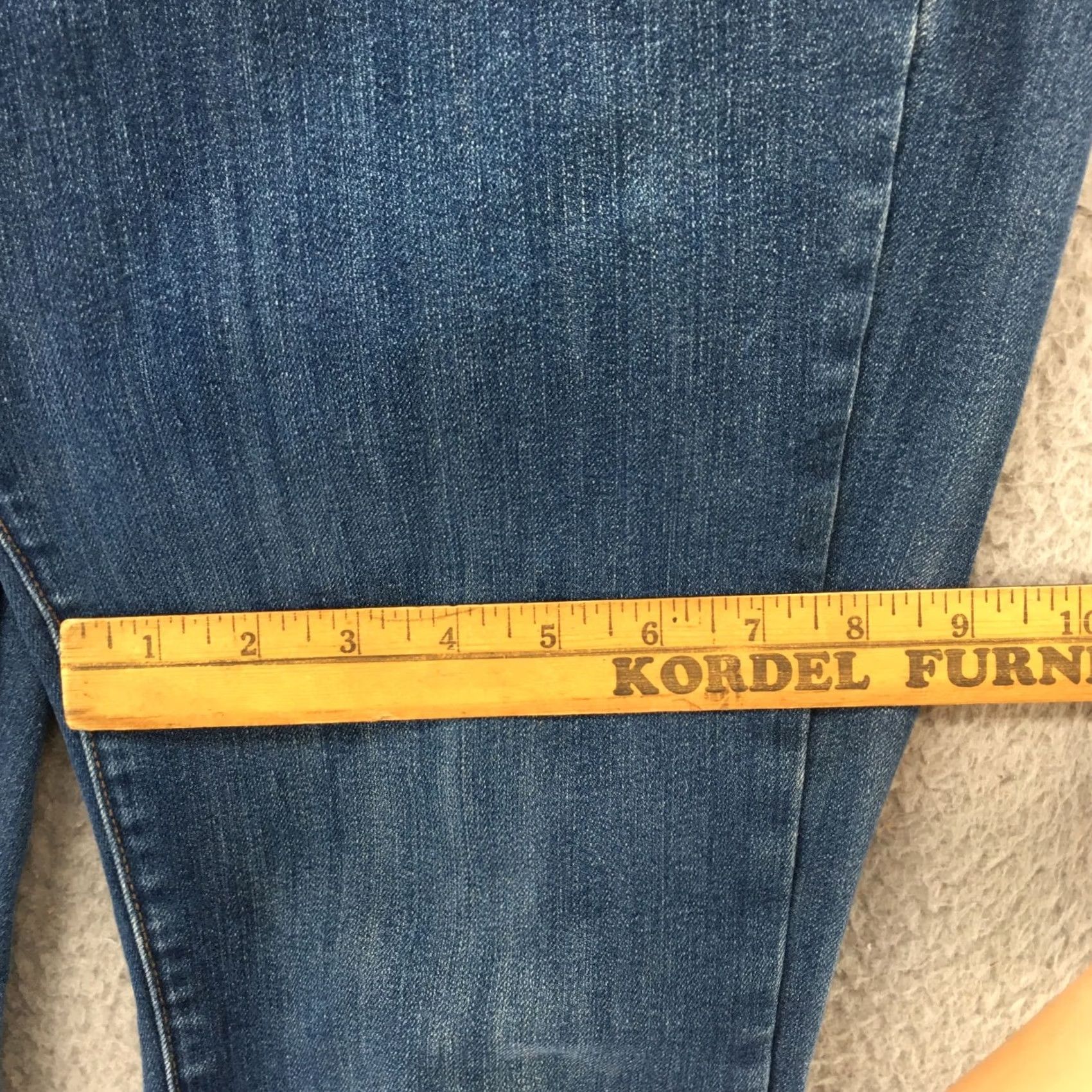 Calvin Klein Calvin Klein Bootcut Jeans Womens 30/10 Blue Denim Mid Rise Zip Jeans Mens? Size 30" / US 8 / IT 44 - 6 Thumbnail